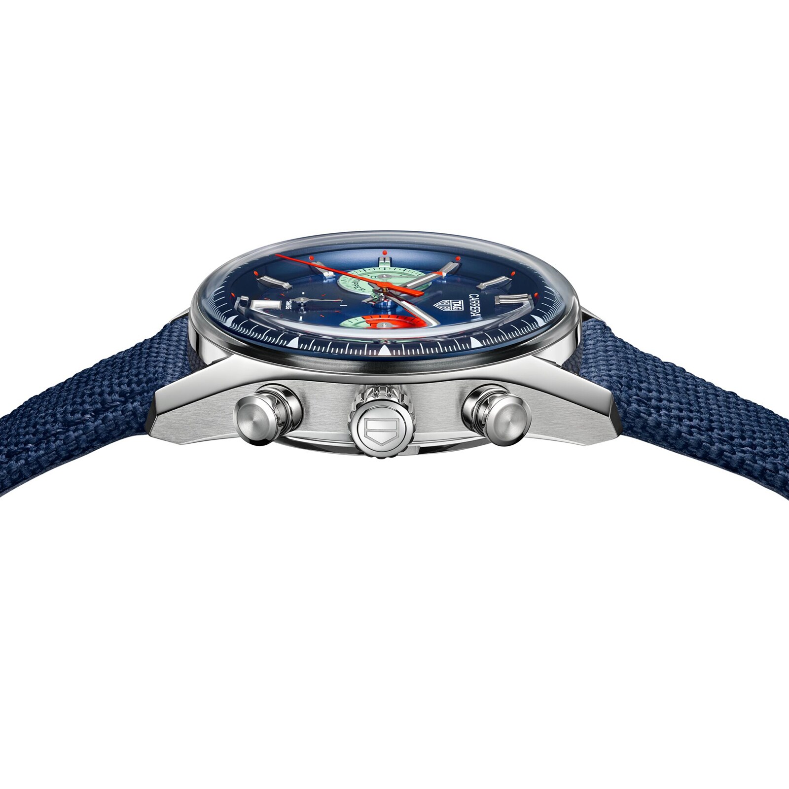 Replica TAG Heuer Carrera Chronograph Skipper 39mm Mens details Blue CBS2213.FN6002 3 Replica TAG Heuer Carrera Chronograph Skipper 39mm Mens details Blue CBS2213.FN6002