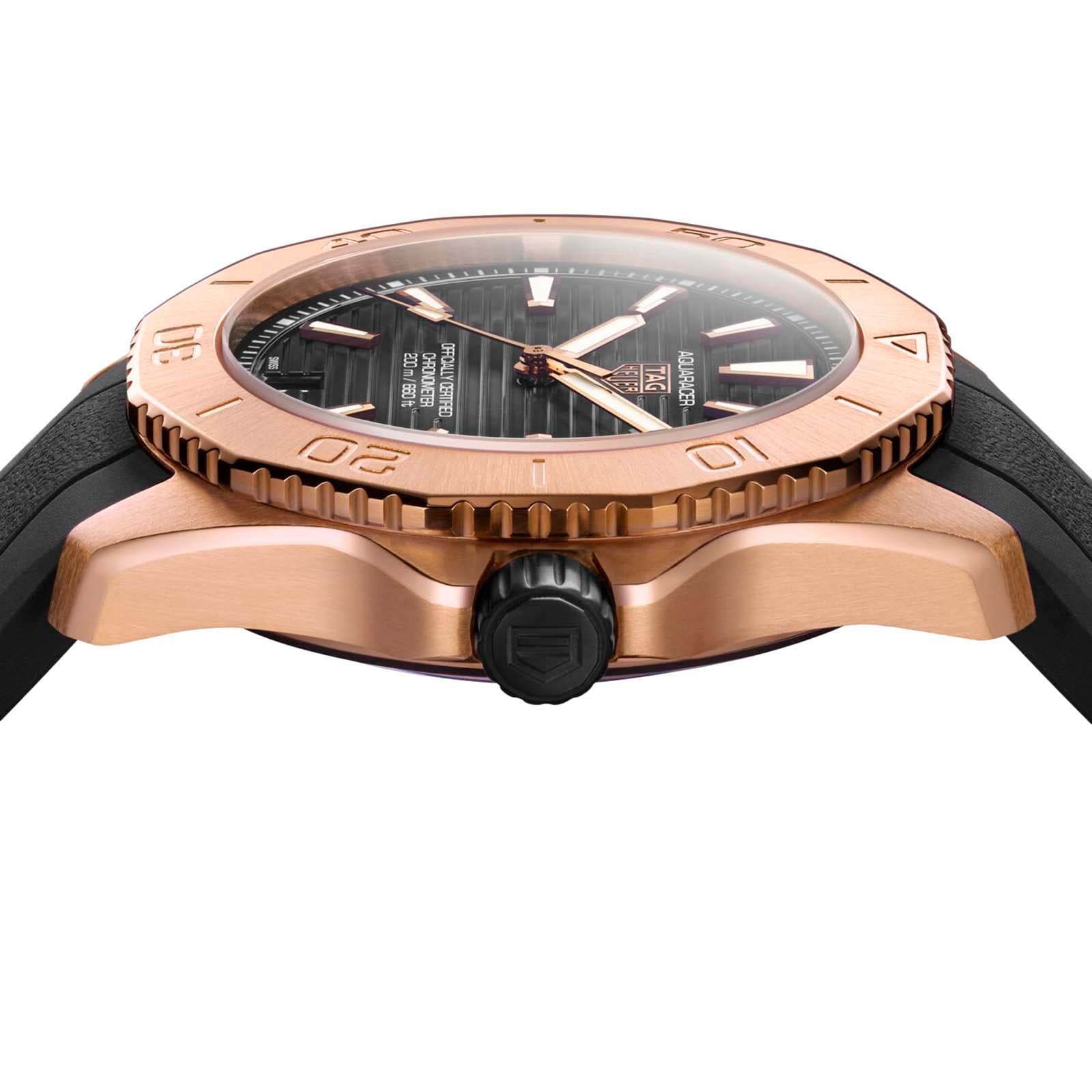 Replica TAG Heuer Aquaracer Professional 200 40mm Mens details Black WBP5150.FT6199 3 Replica TAG Heuer Aquaracer Professional 200 40mm Mens details Black WBP5150.FT6199