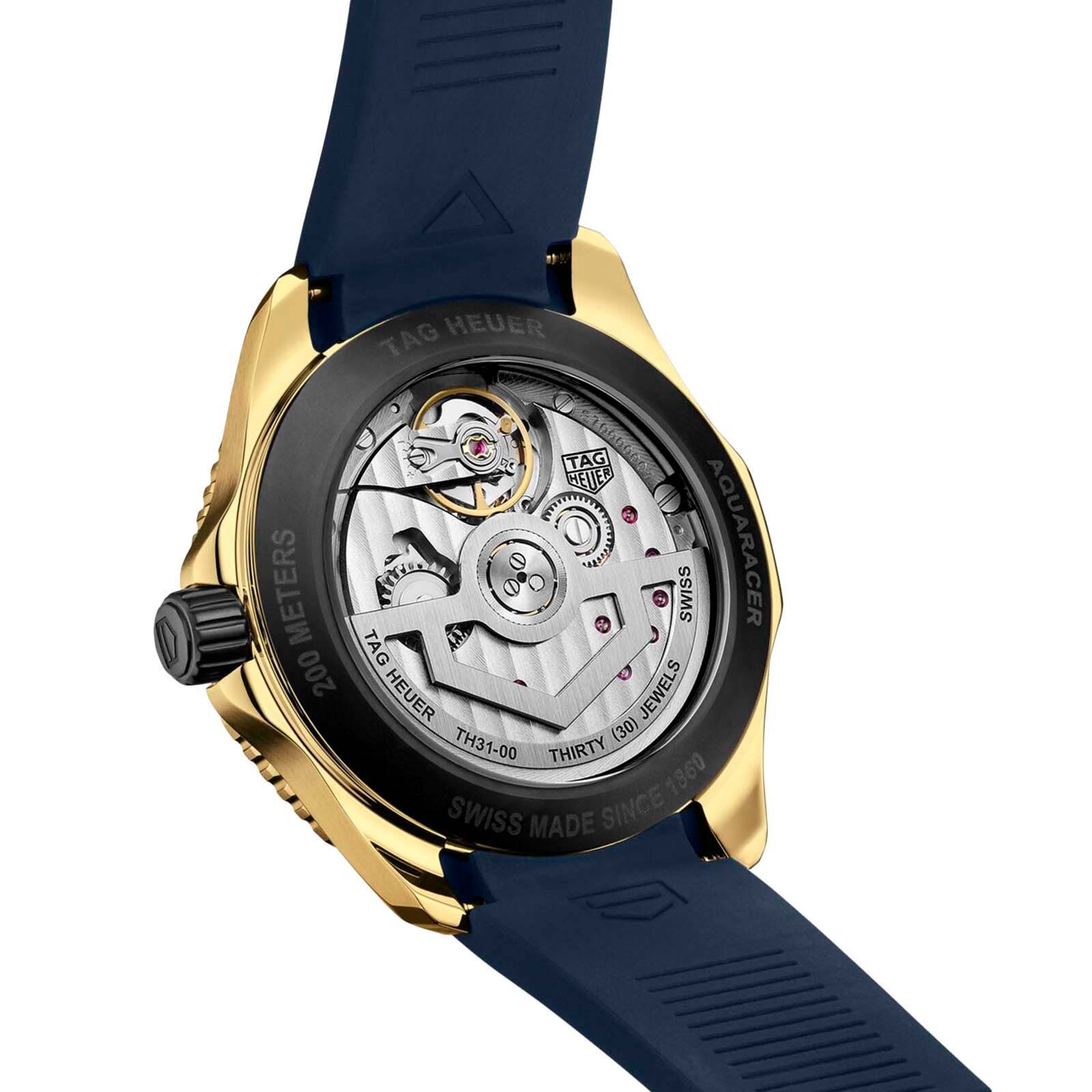Replica TAG Heuer Aquaracer Professional 200 40mm Mens details Blue WBP5152.FT6210 3 Replica TAG Heuer Aquaracer Professional 200 40mm Mens details Blue WBP5152.FT6210
