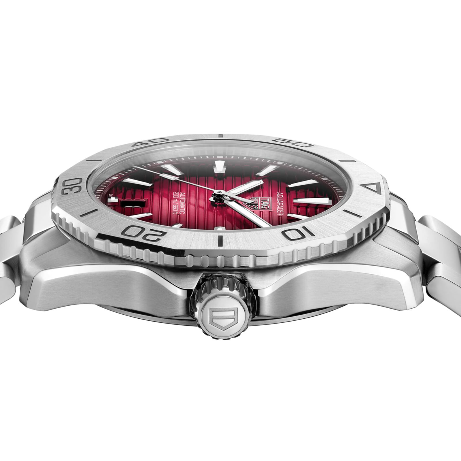 Replica TAG Heuer Aquaracer Professional 200 40mm Mens details Red WBP2114.BA0627 3 Replica TAG Heuer Aquaracer Professional 200 40mm Mens details Red WBP2114.BA0627