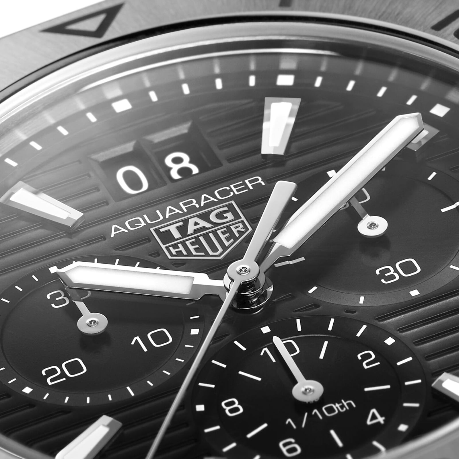 Replica TAG Heuer Aquaracer Chronograph 40mm Mens details Black CBP1110.BA0627 3 Replica TAG Heuer Aquaracer Chronograph 40mm Mens details Black CBP1110.BA0627