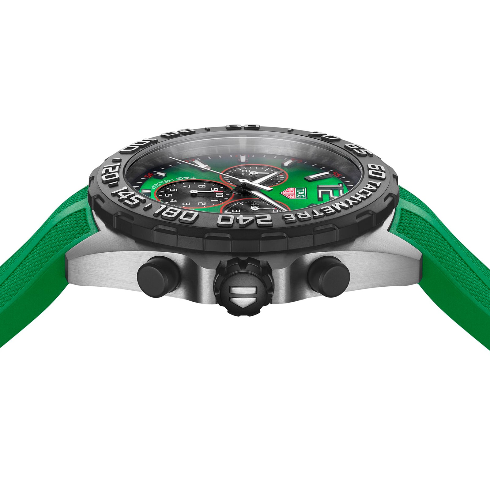 Replica TAG Heuer Formula 1 Chronograph 43mm Mens details Green CAZ101AP.FT8056 3 Replica TAG Heuer Formula 1 Chronograph 43mm Mens details Green CAZ101AP.FT8056