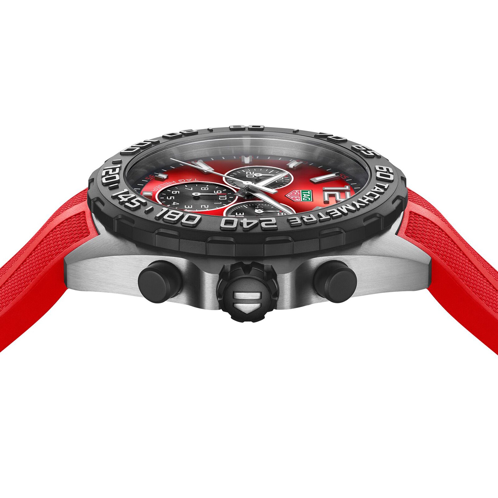 Replica TAG Heuer Formula 1 Chronograph 43mm Mens details Red CAZ101AN.FT8055