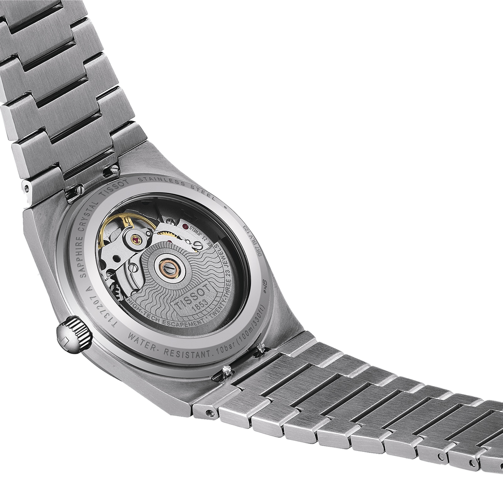 Replica Tissot PRX Powermatic 80 35mm Unisex details Green T1372071109100 3 Replica Tissot PRX Powermatic 80 35mm Unisex details Green T1372071109100