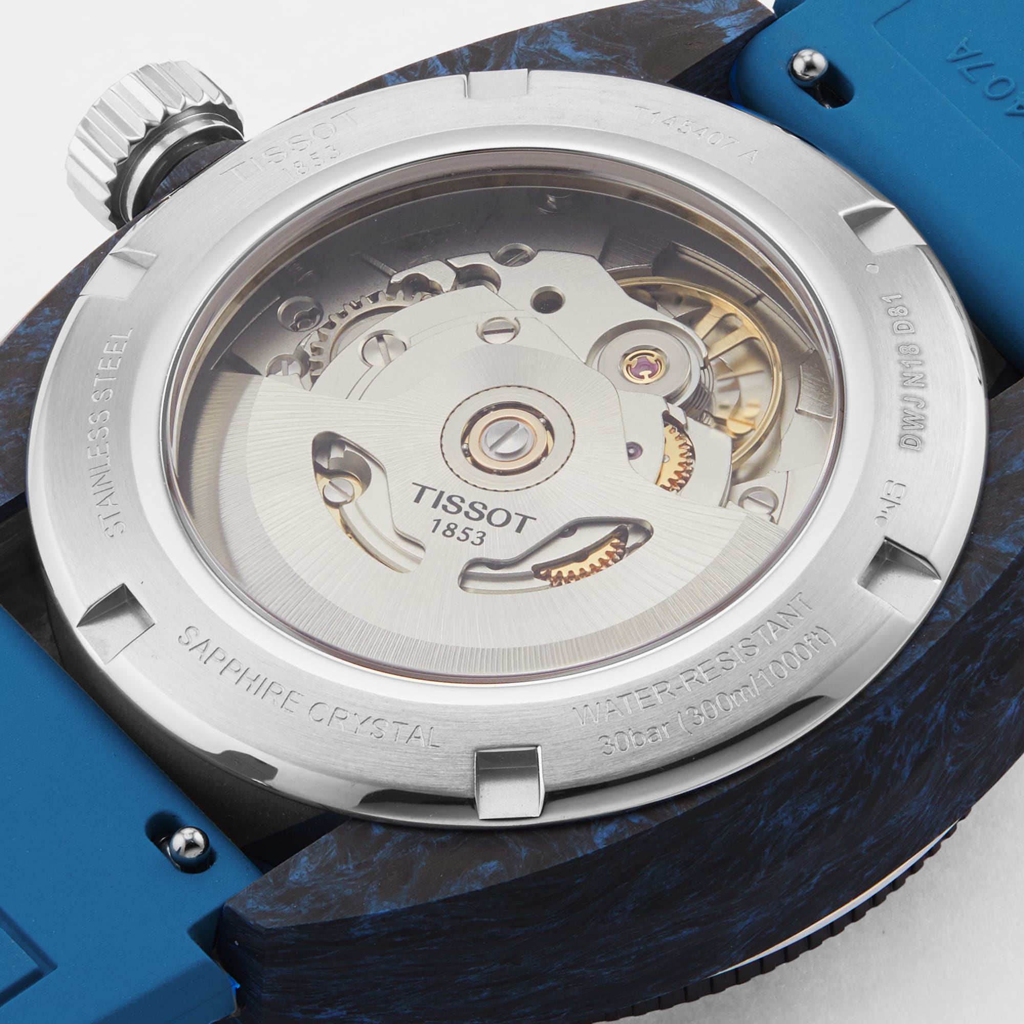 Replica Tissot T-Sport Sideral S Blue Strap details T1454079705701 3 Replica Tissot T-Sport Sideral S Blue Strap details T1454079705701