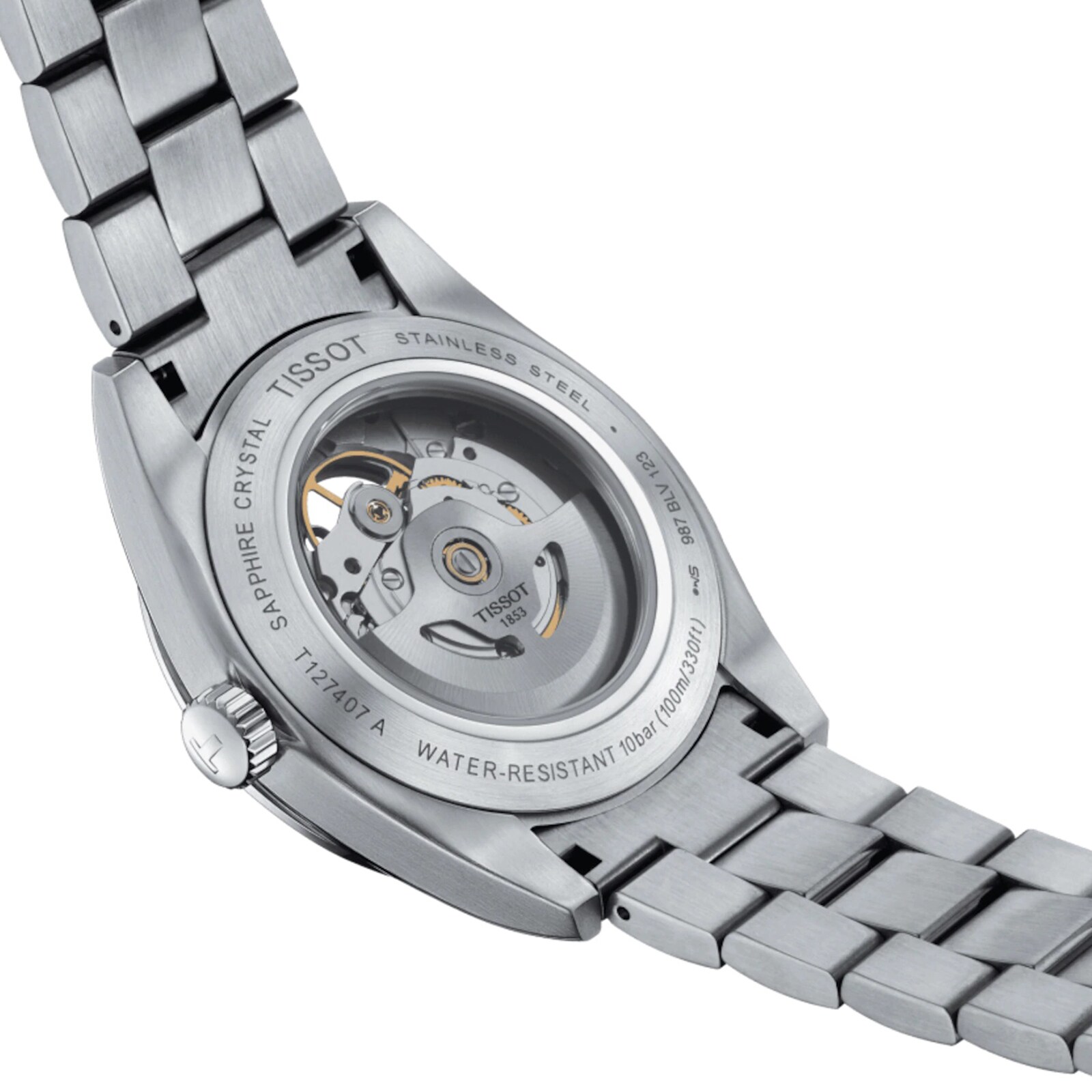Replica Tissot T-Classic Gentleman Open Heart 40mm Mens details T1274071103101