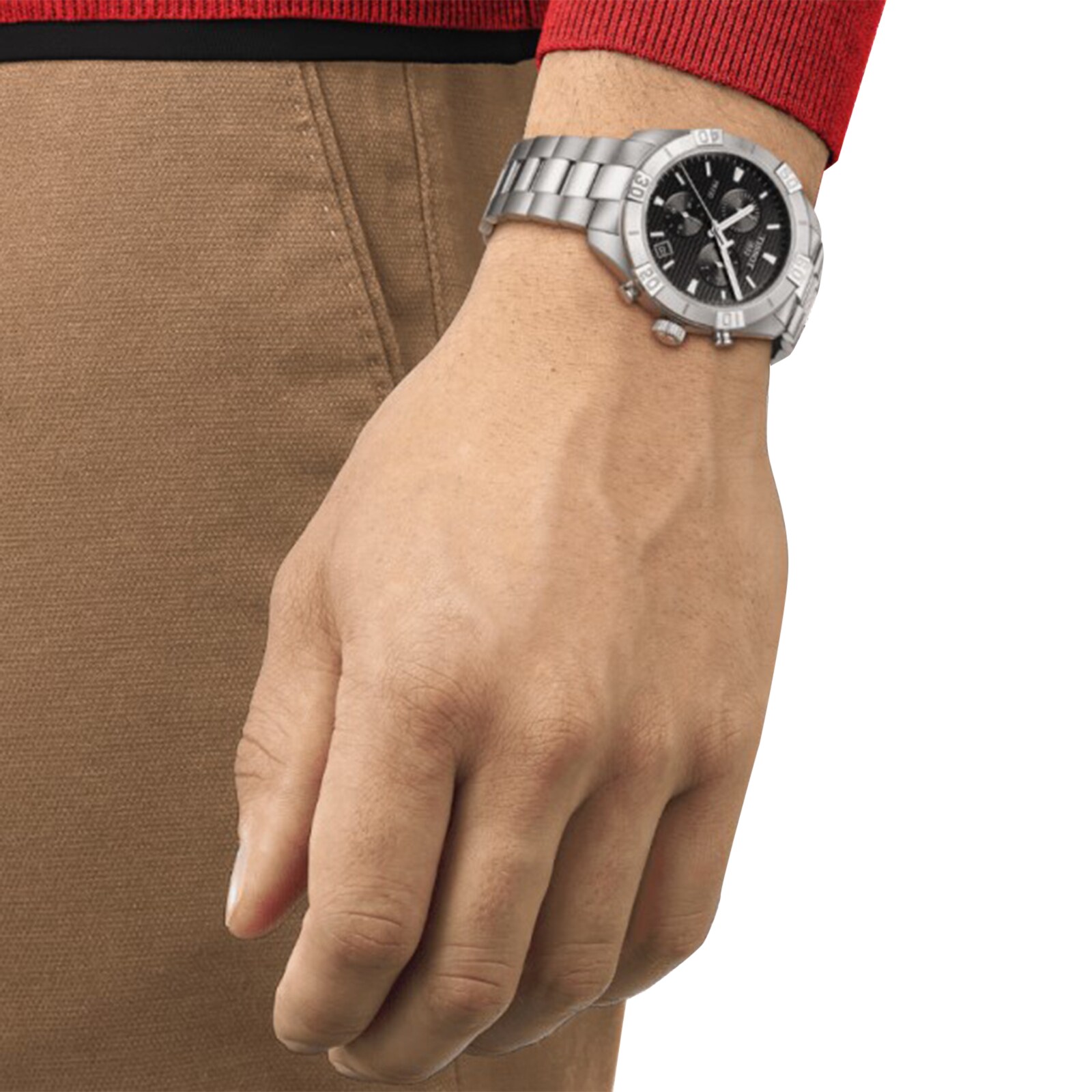 Replica Tissot PR 100 Sport Chronograph 44mm Mens details T1016171105100 3 Replica Tissot PR 100 Sport Chronograph 44mm Mens details T1016171105100