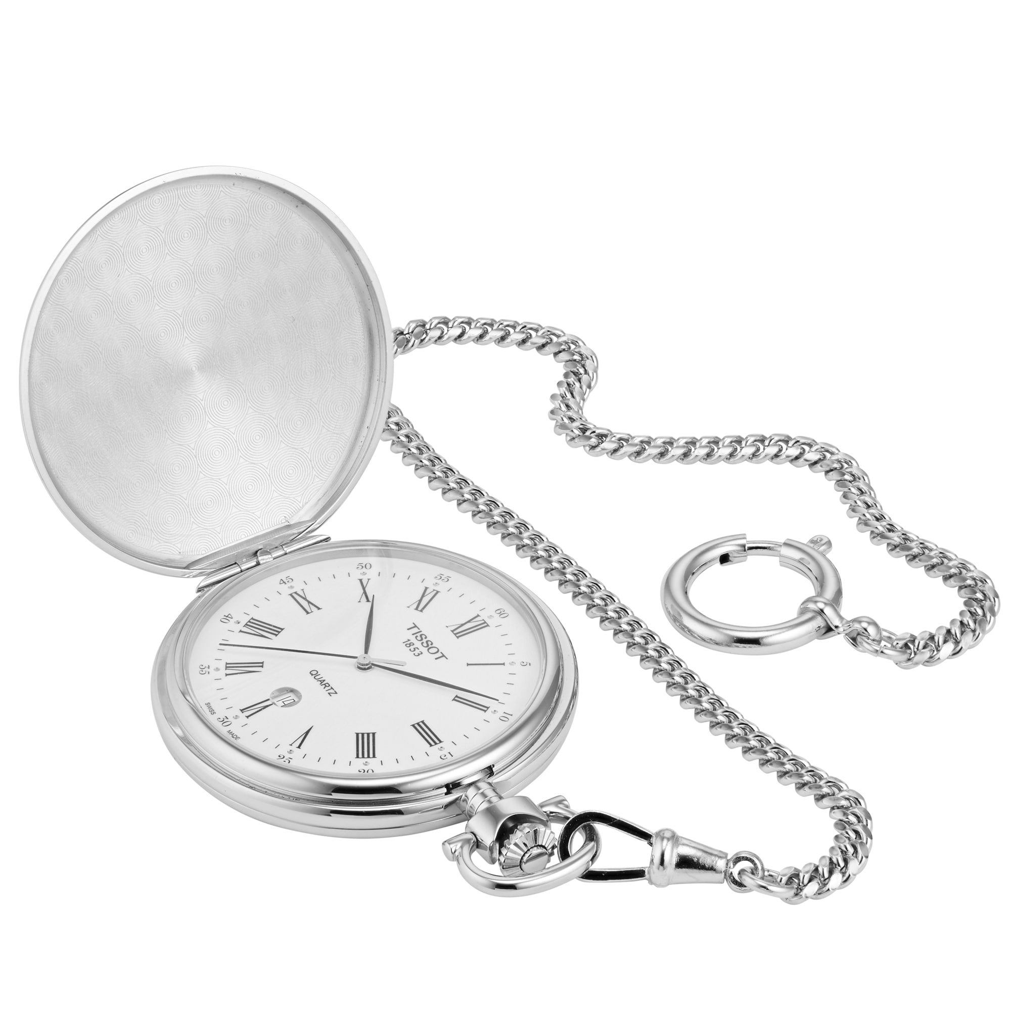 Replica Tissot Savonette Full Hunter Pocketwatch 48.5mm T83655313