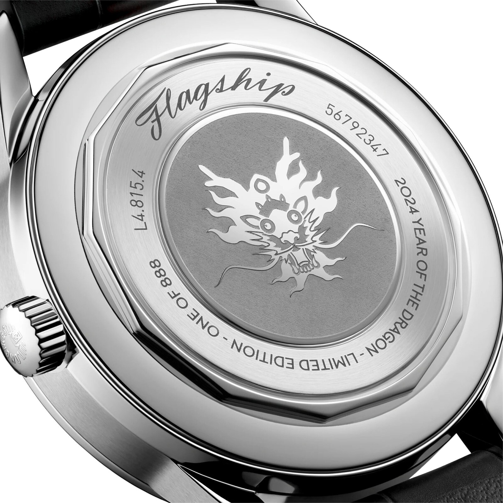 Replica Longines Flagship Heritage Year Of The Dragon 38.5mm Mens details Red L48154092 3 Replica Longines Flagship Heritage Year Of The Dragon 38.5mm Mens details Red L48154092