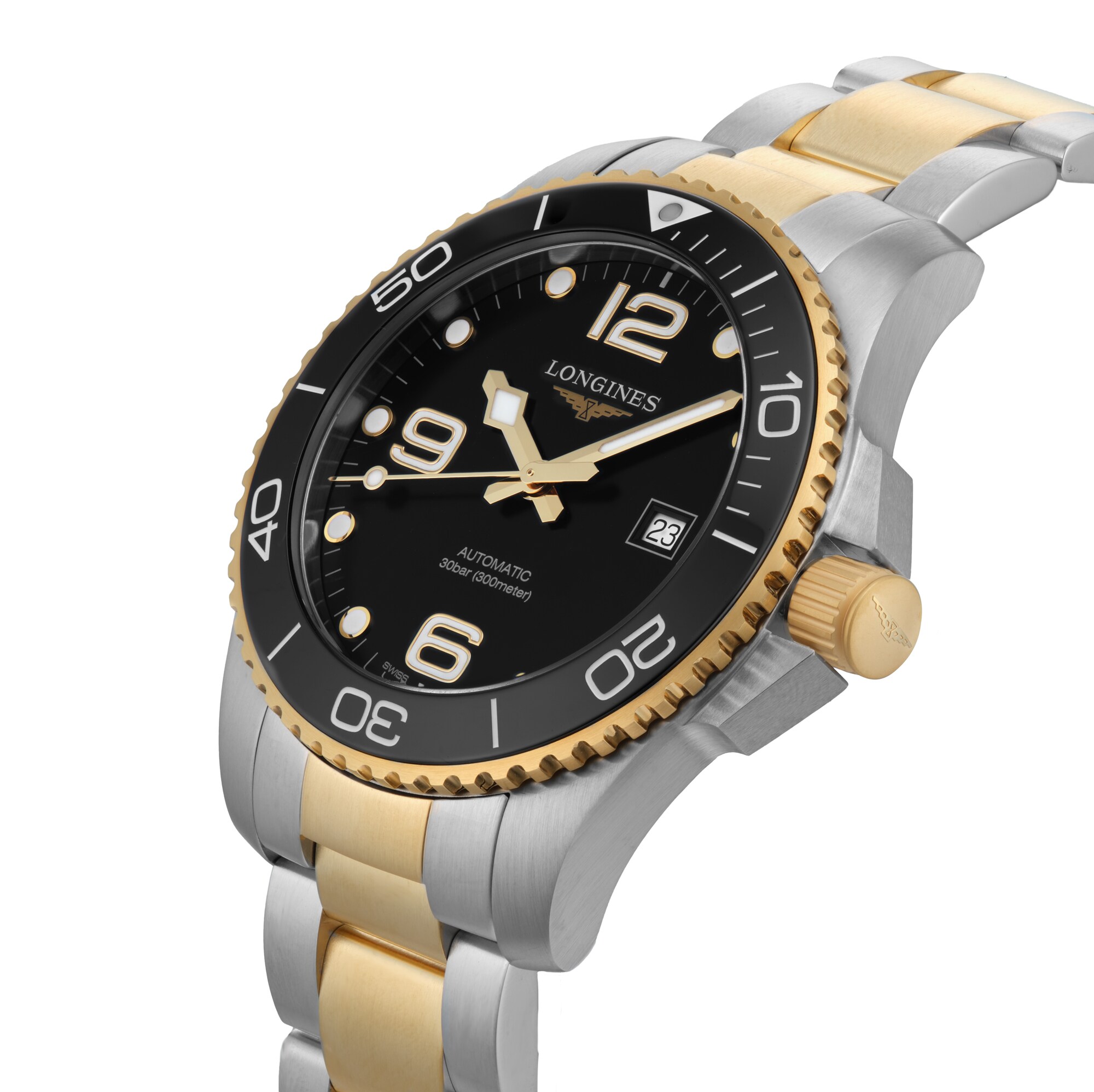 Replica Longines HydroConquest 43mm Mens details Black L37823567 3 Replica Longines HydroConquest 43mm Mens details Black L37823567