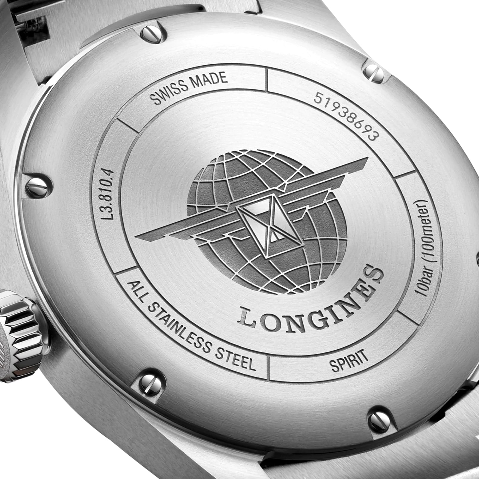 Replica Longines Spirit 40mm Mens details Silver L38104736 3 Replica Longines Spirit 40mm Mens details Silver L38104736