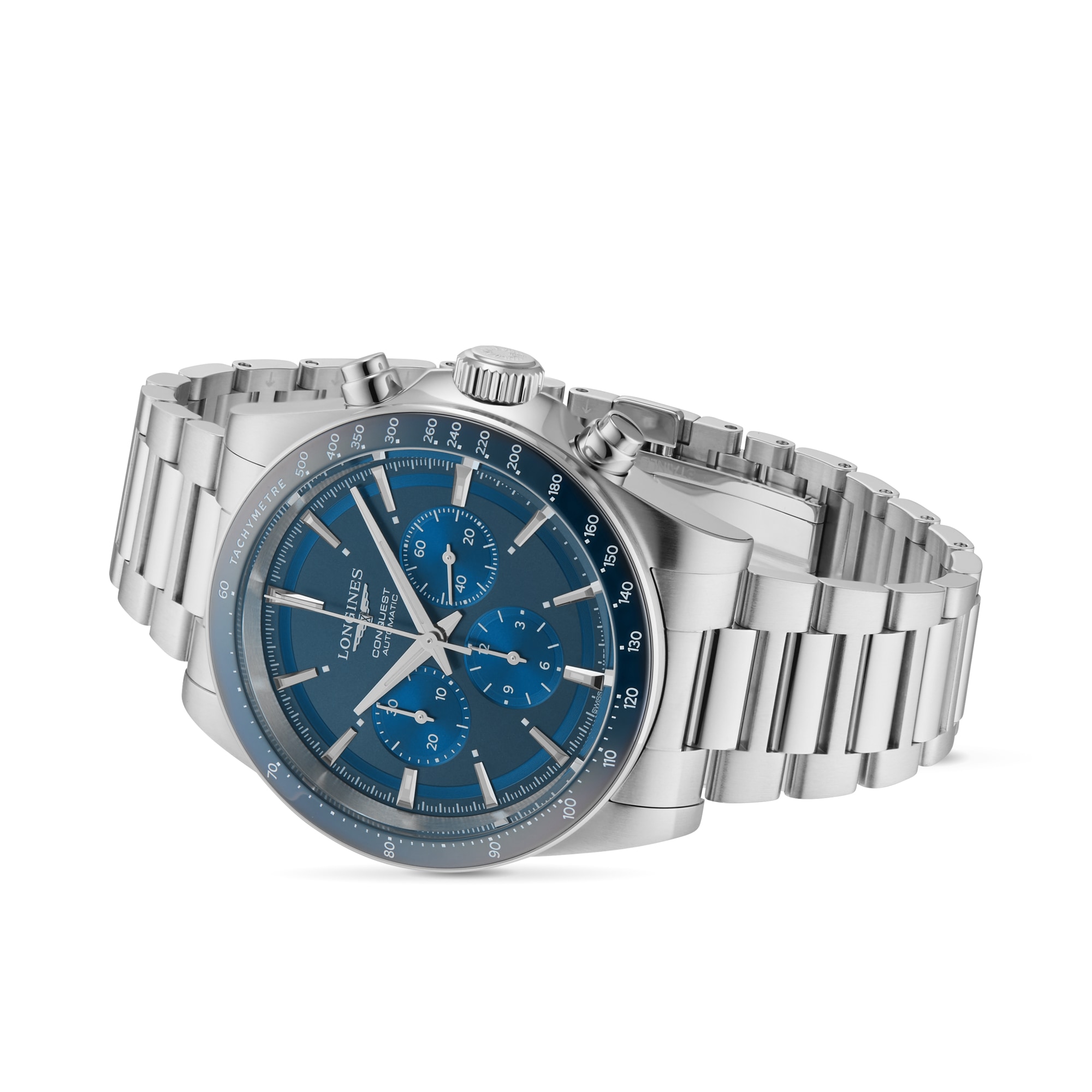 Replica Longines Conquest 42mm Mens details Blue L38354926 3 Replica Longines Conquest 42mm Mens details Blue L38354926