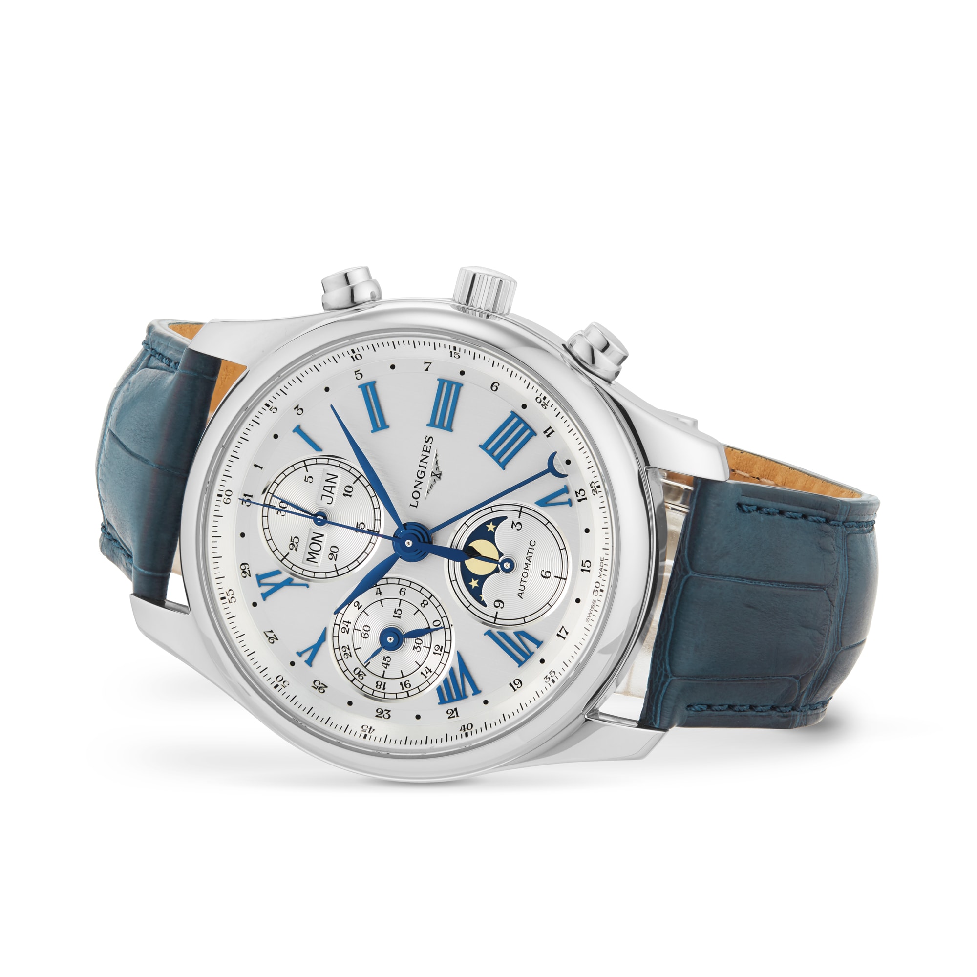 Replica Longines Master Collection 40mm Mens details Silver L26734712 3 Replica Longines Master Collection 40mm Mens details Silver L26734712