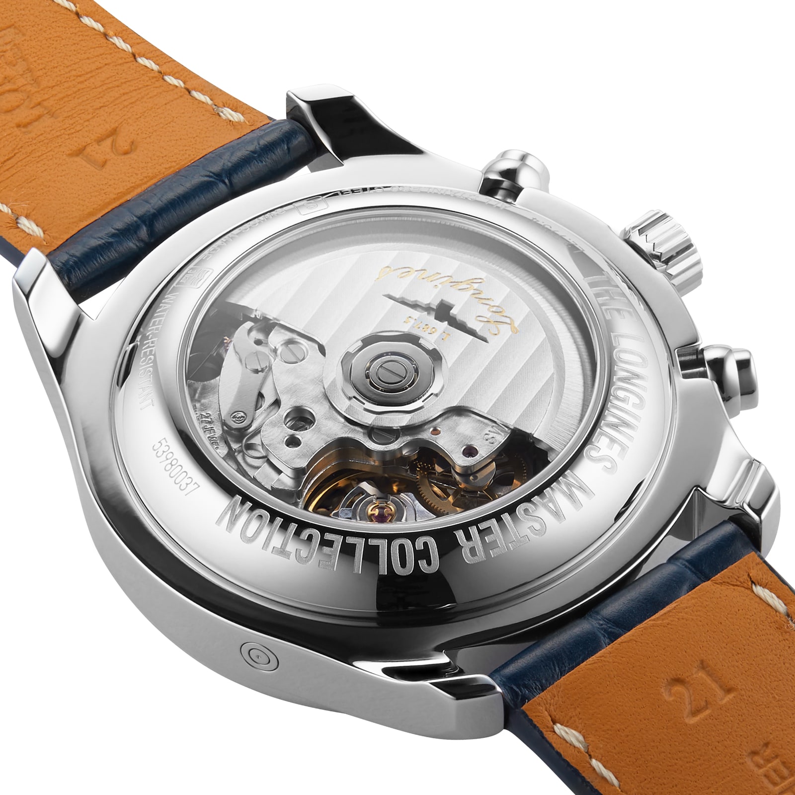 Replica Longines Master Collection 42mm Mens details Sunray Blue L27734920
