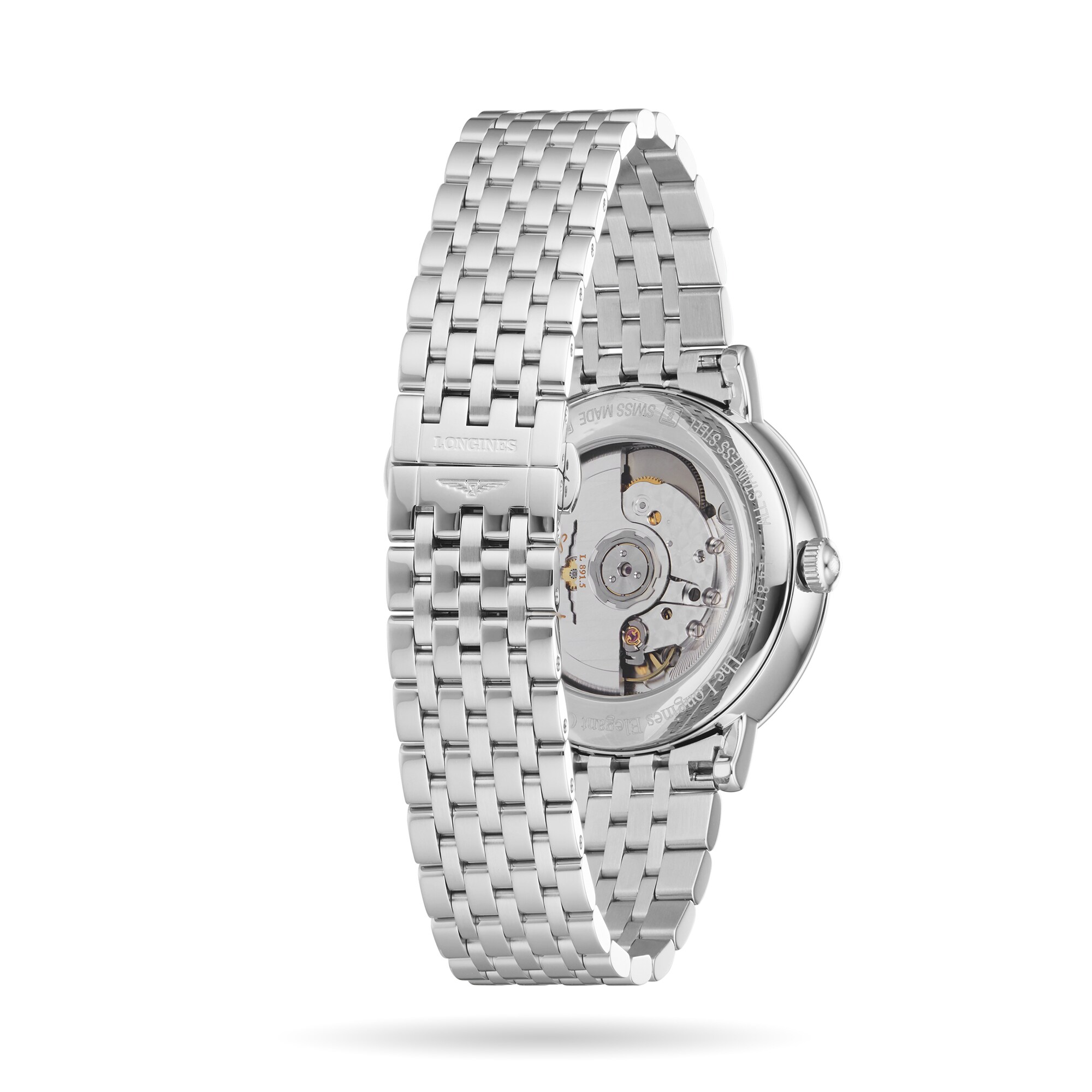 Replica Longines Elegant Collection 39mm Mens details Stainless Steel L48124116