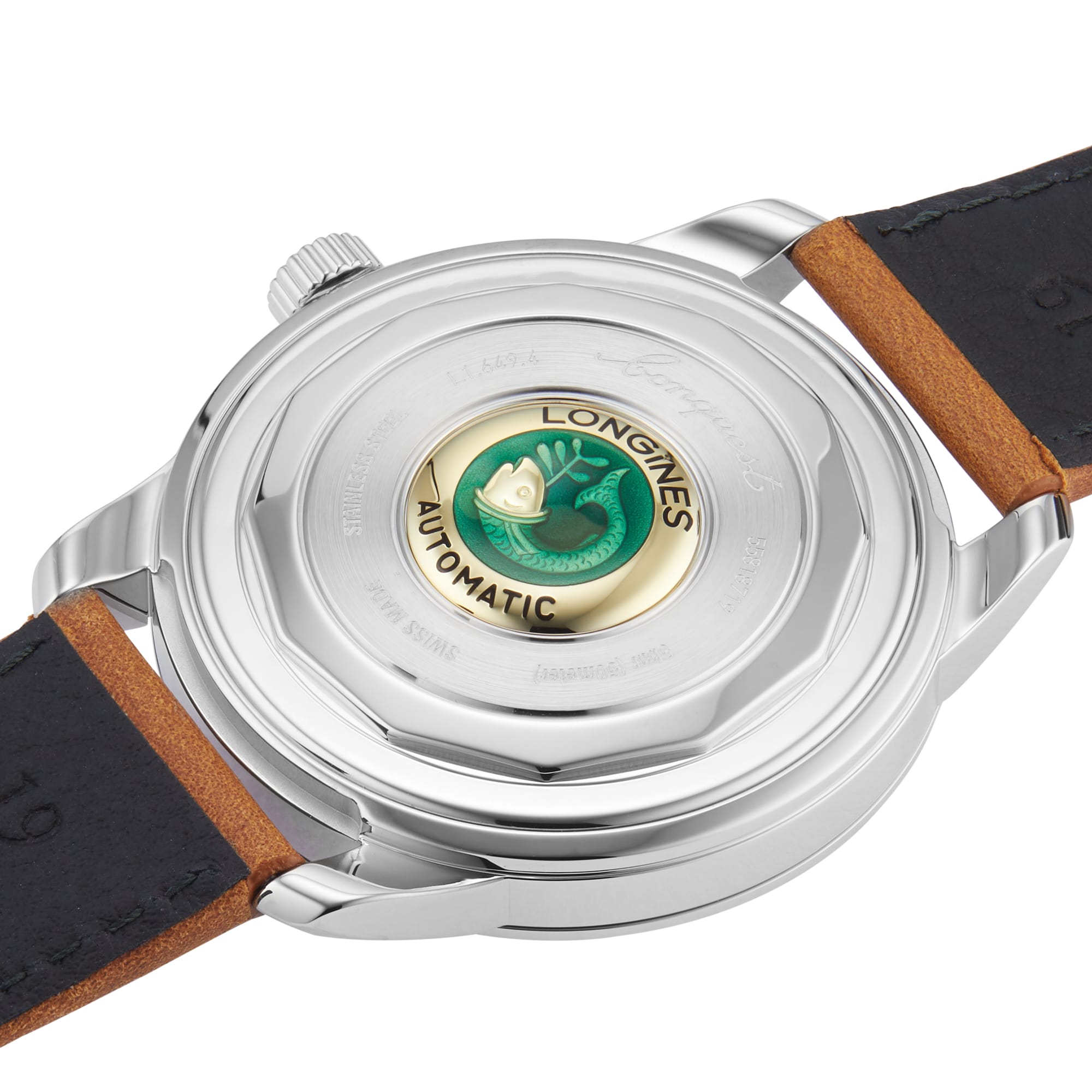 Replica Longines Conquest Heritage 40mm Mens details Silver L16494722