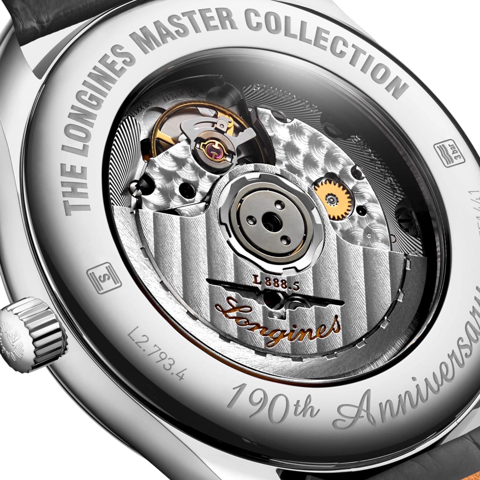 Replica Longines Master Collection 190th Anniversary Edition 40mm Mens details L27934732 3 Replica Longines Master Collection 190th Anniversary Edition 40mm Mens details L27934732