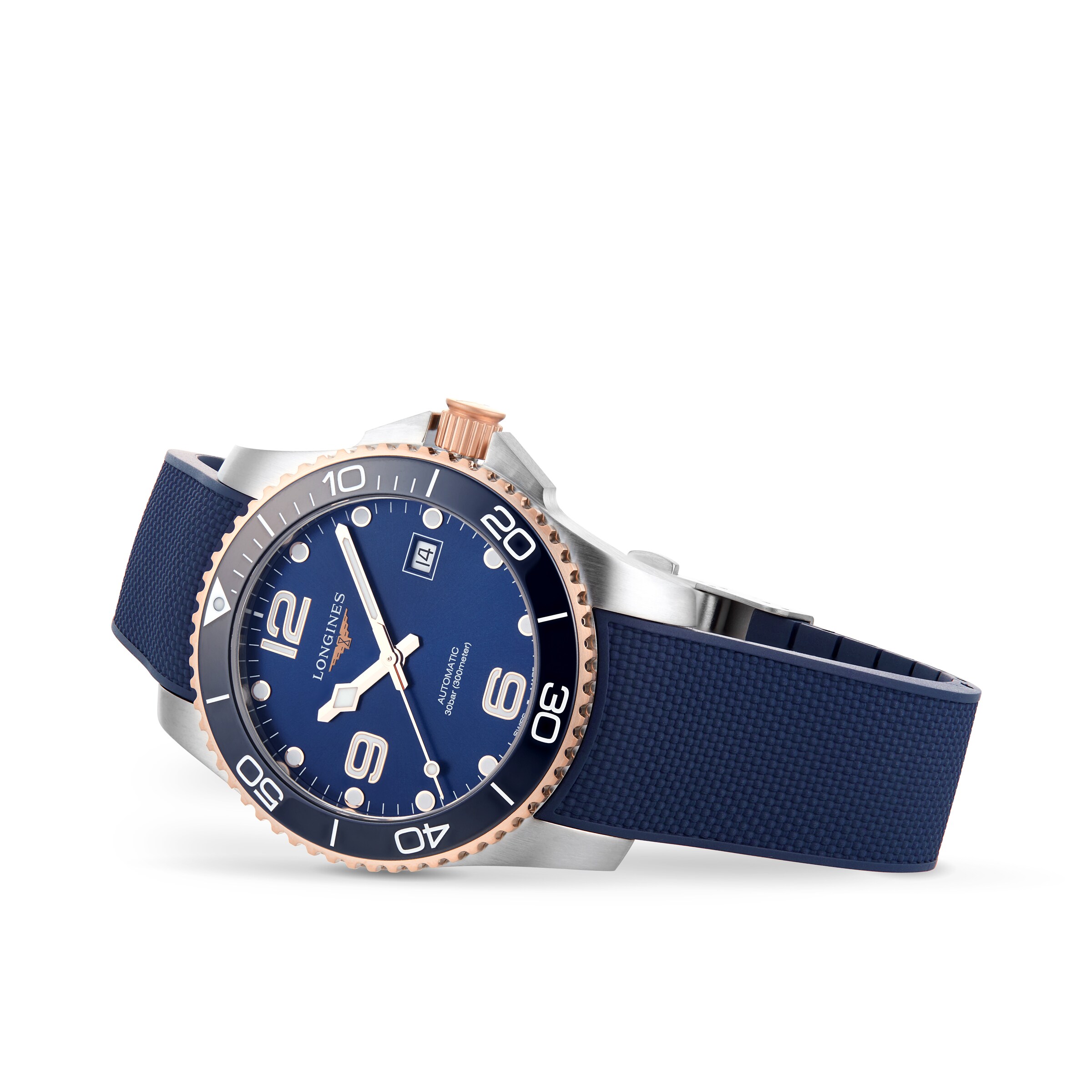 Replica Longines HydroConquest 41mm Mens details - Blue L37813989 3 Replica Longines HydroConquest 41mm Mens details - Blue L37813989