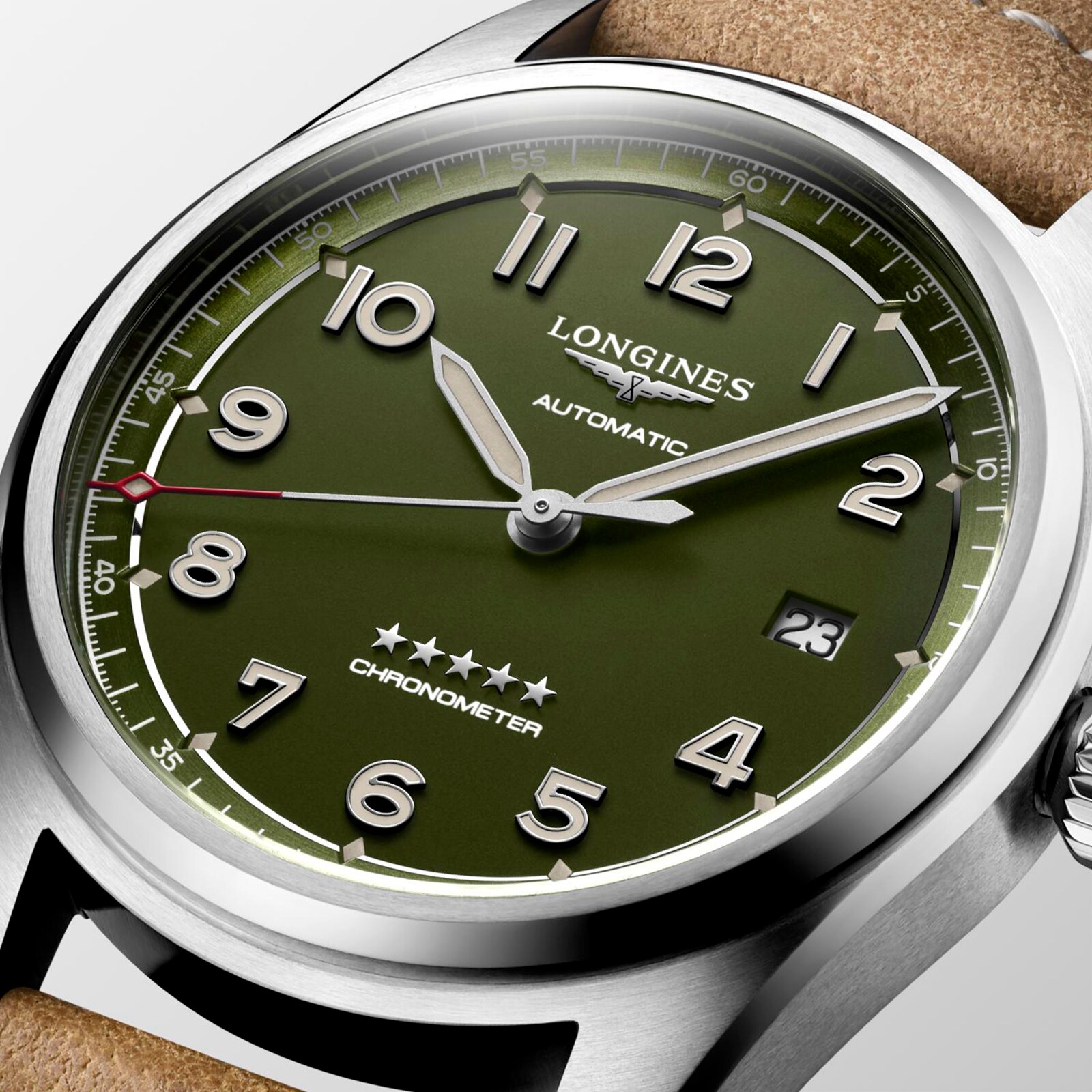 Replica Longines Spirit 40mm Mens details L38104032