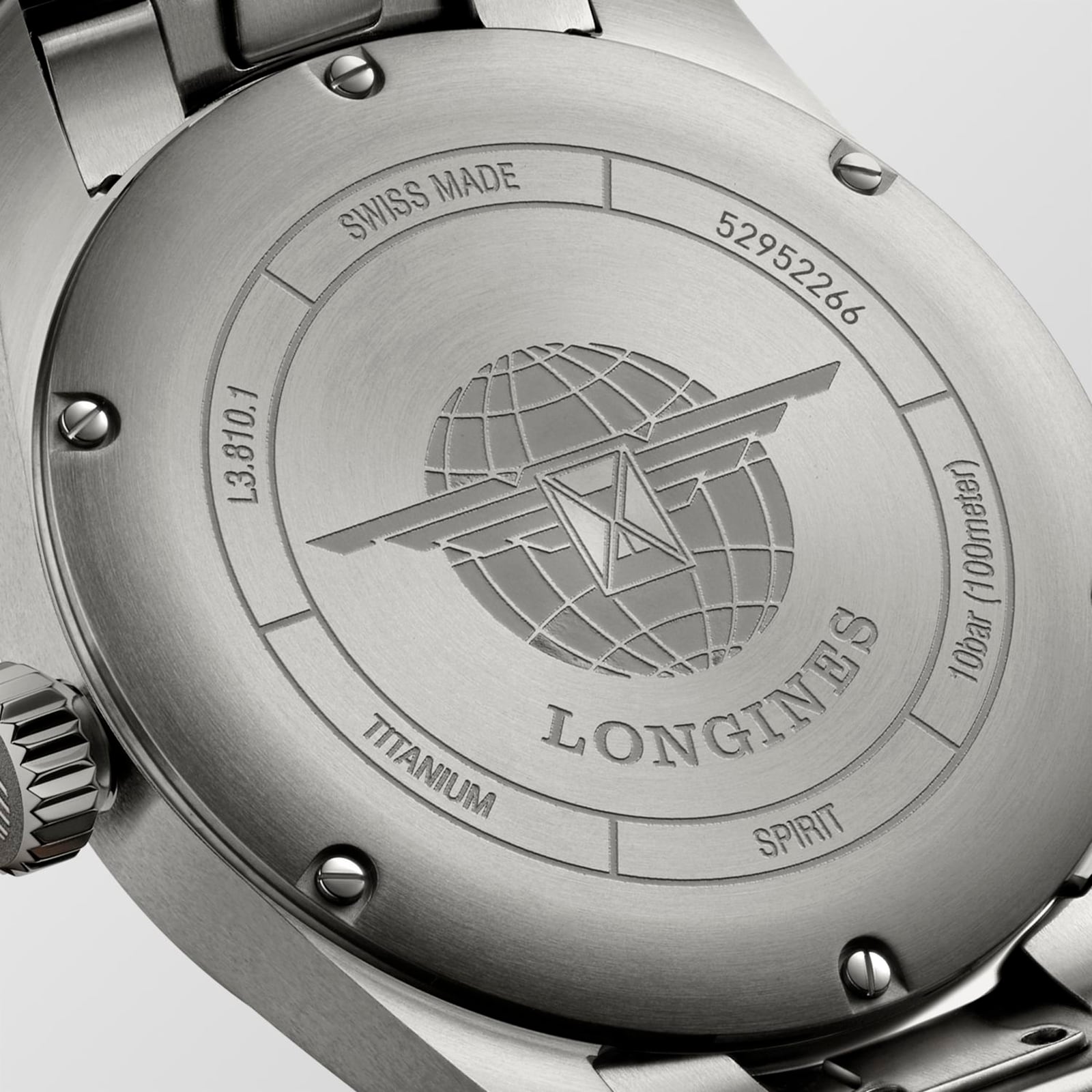 Replica Longines Spirit Titanium 40mm Mens details Grey L38101536 3 Replica Longines Spirit Titanium 40mm Mens details Grey L38101536