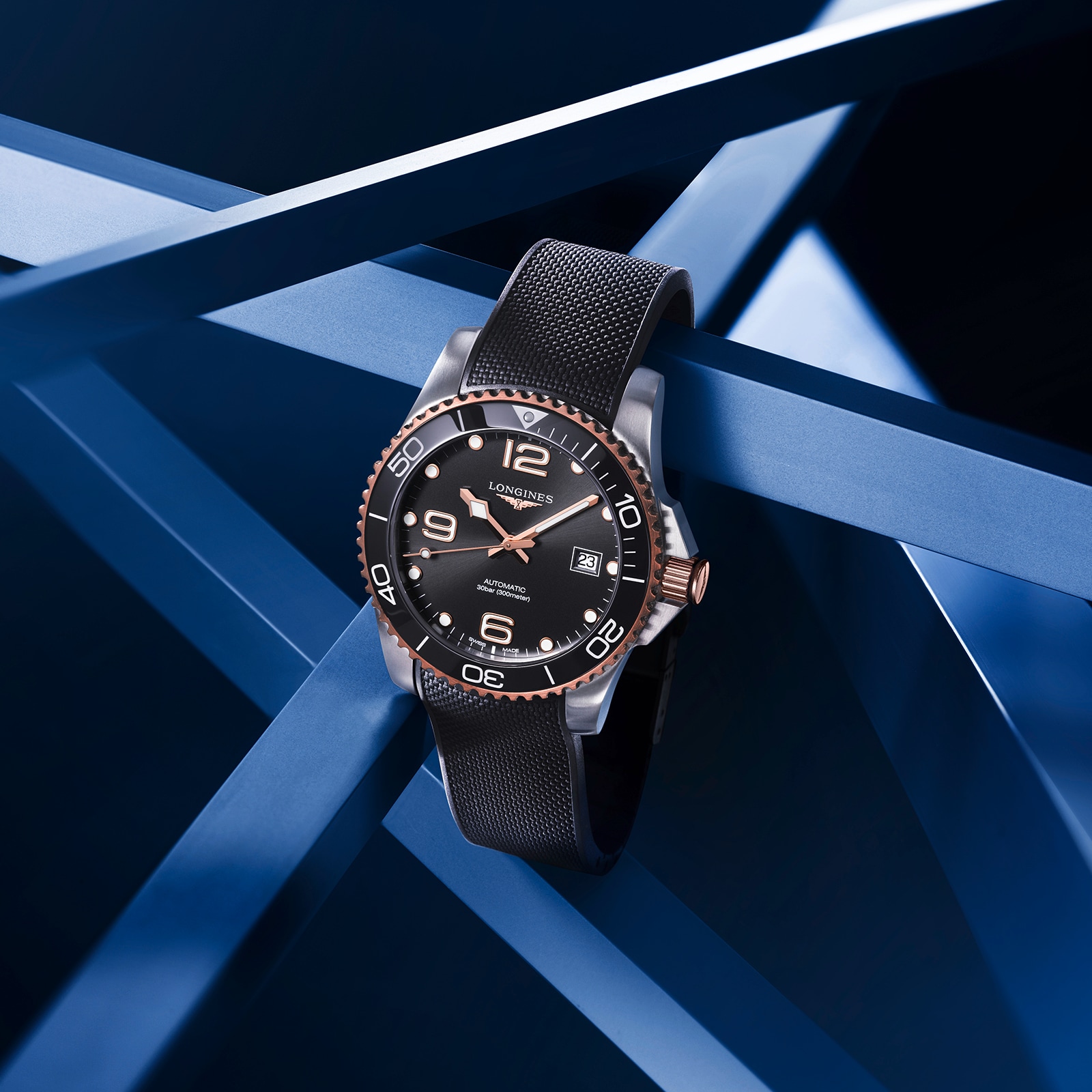 Replica Longines HydroConquest 41mm Mens details L37813589 3 Replica Longines HydroConquest 41mm Mens details L37813589