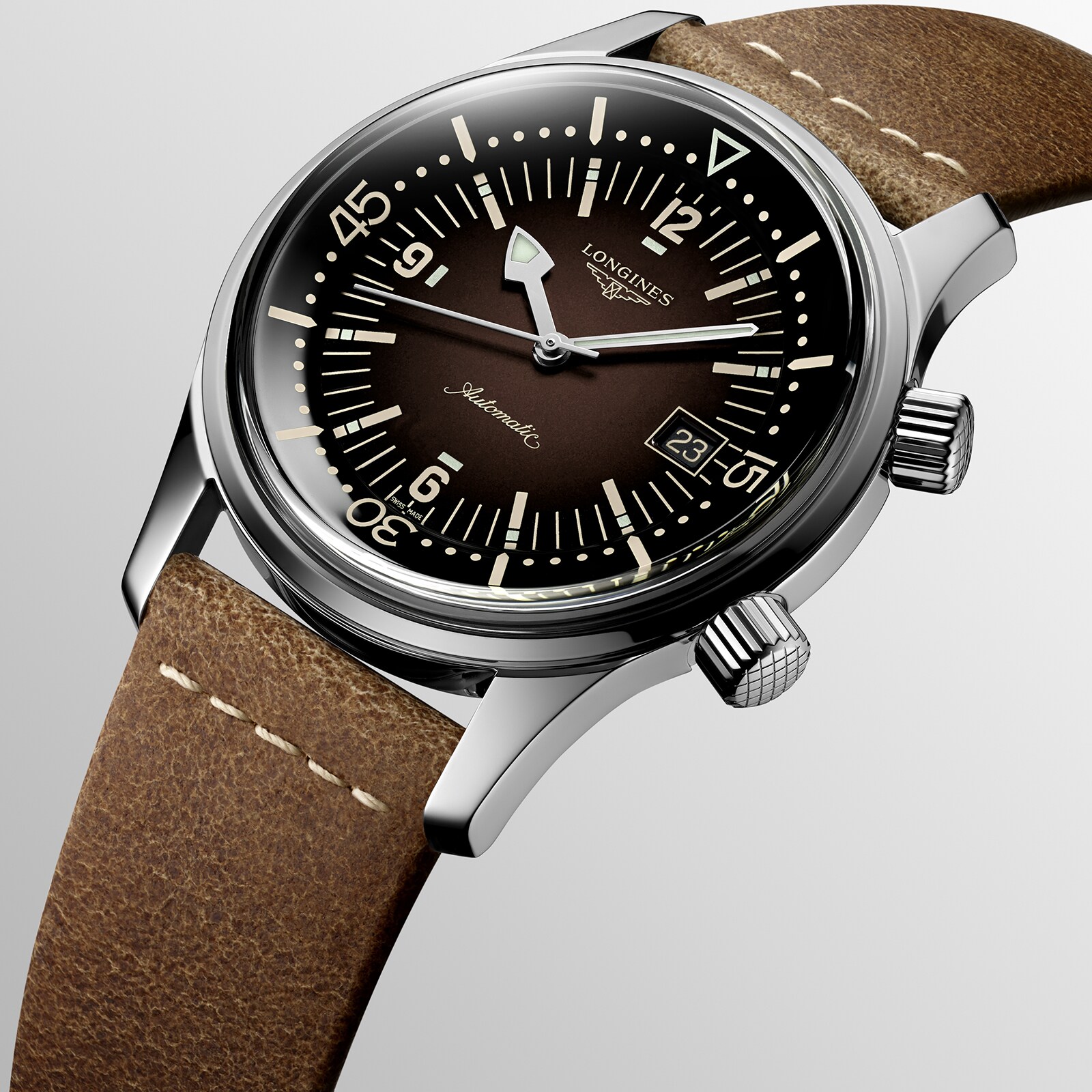 Replica Longines Legend Diver 42mm Mens details L37744602 3 Replica Longines Legend Diver 42mm Mens details L37744602