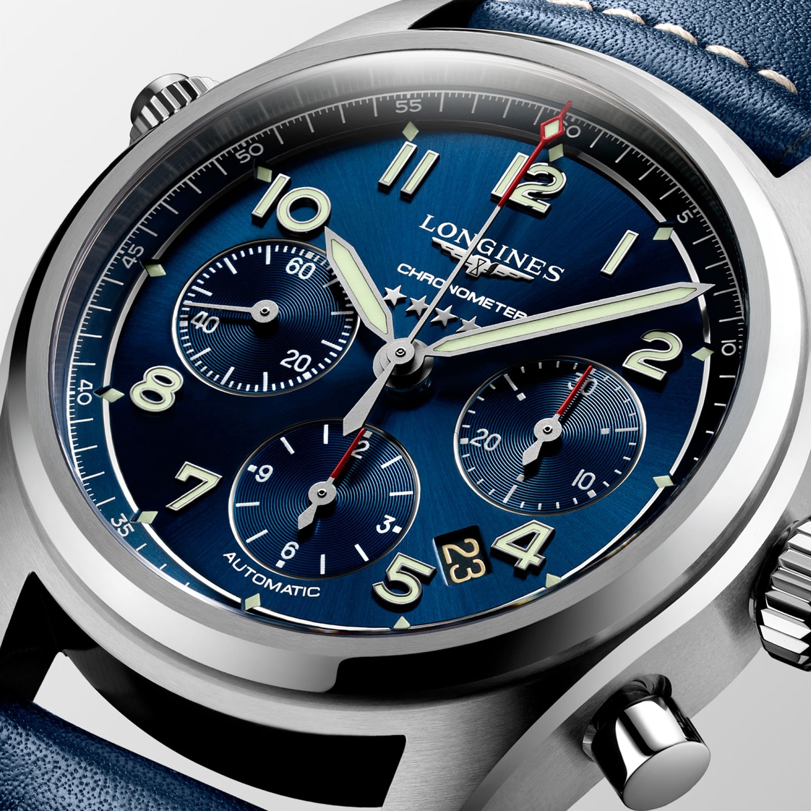 Replica Longines Spirit 42mm Mens details L38204930 3 Replica Longines Spirit 42mm Mens details L38204930