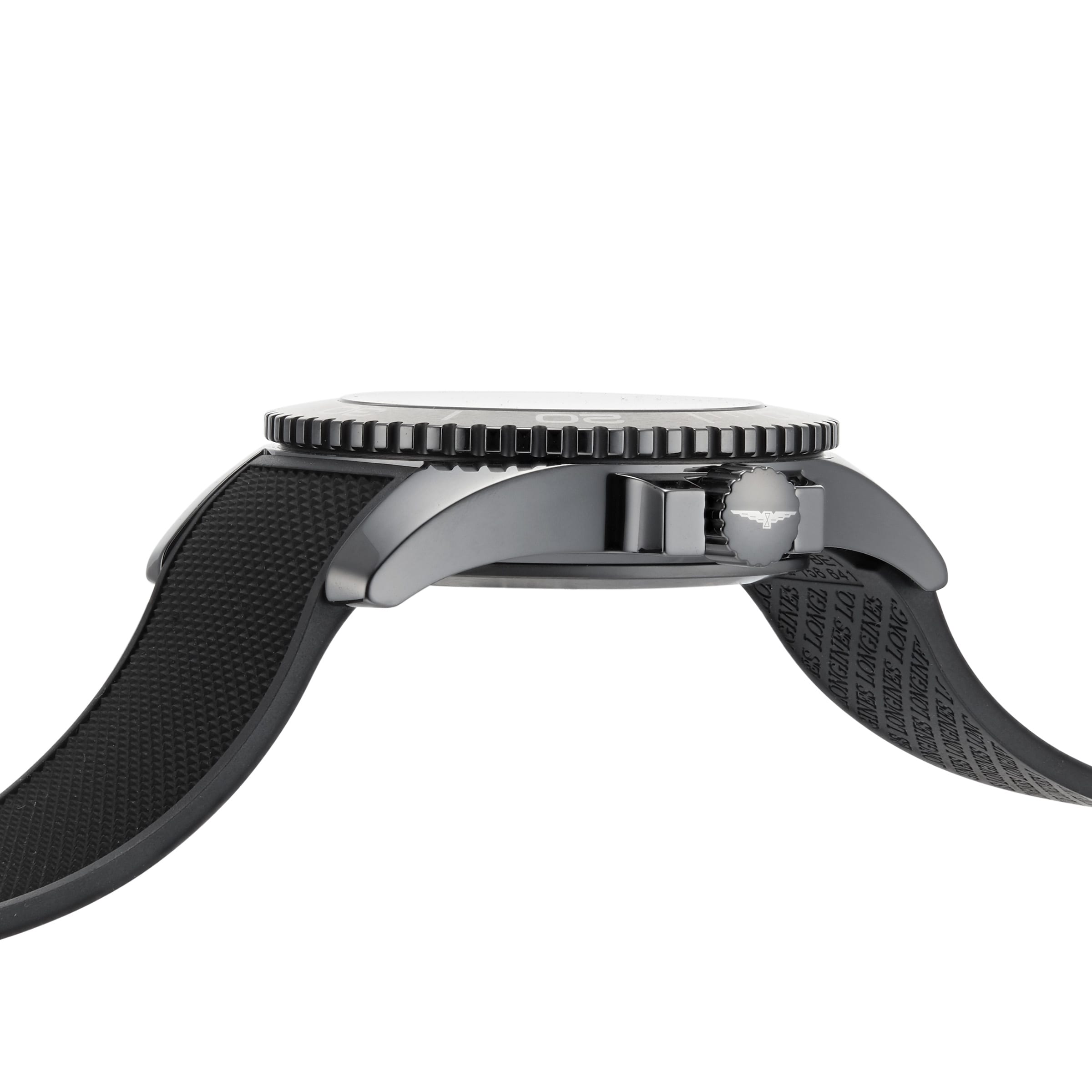 Replica Longines All-black Ceramic Hydroconquest 43mm Automatic Mens details L37844569 3 Replica Longines All-black Ceramic Hydroconquest 43mm Automatic Mens details L37844569