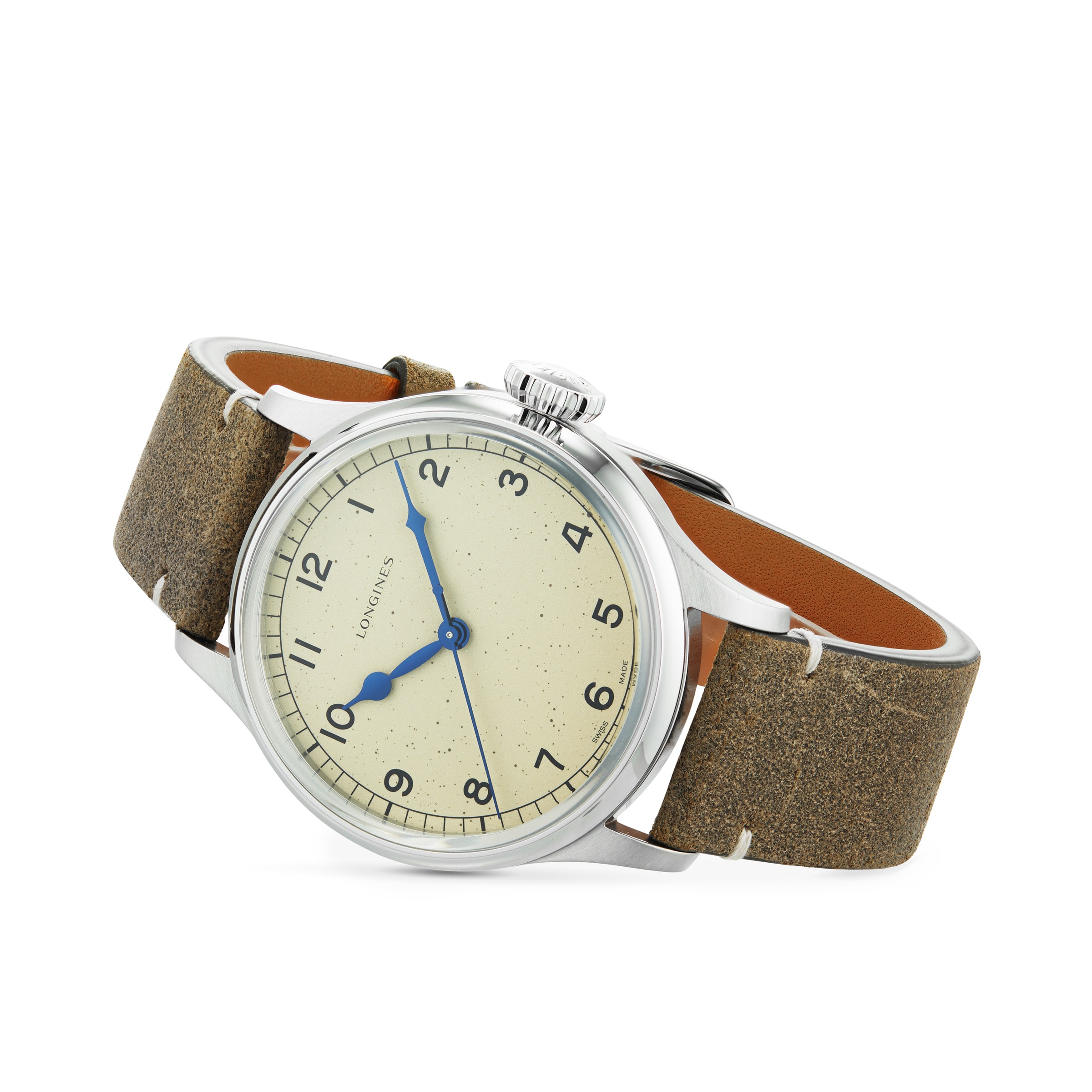 Replica Longines Military 39mm Mens details L28194932