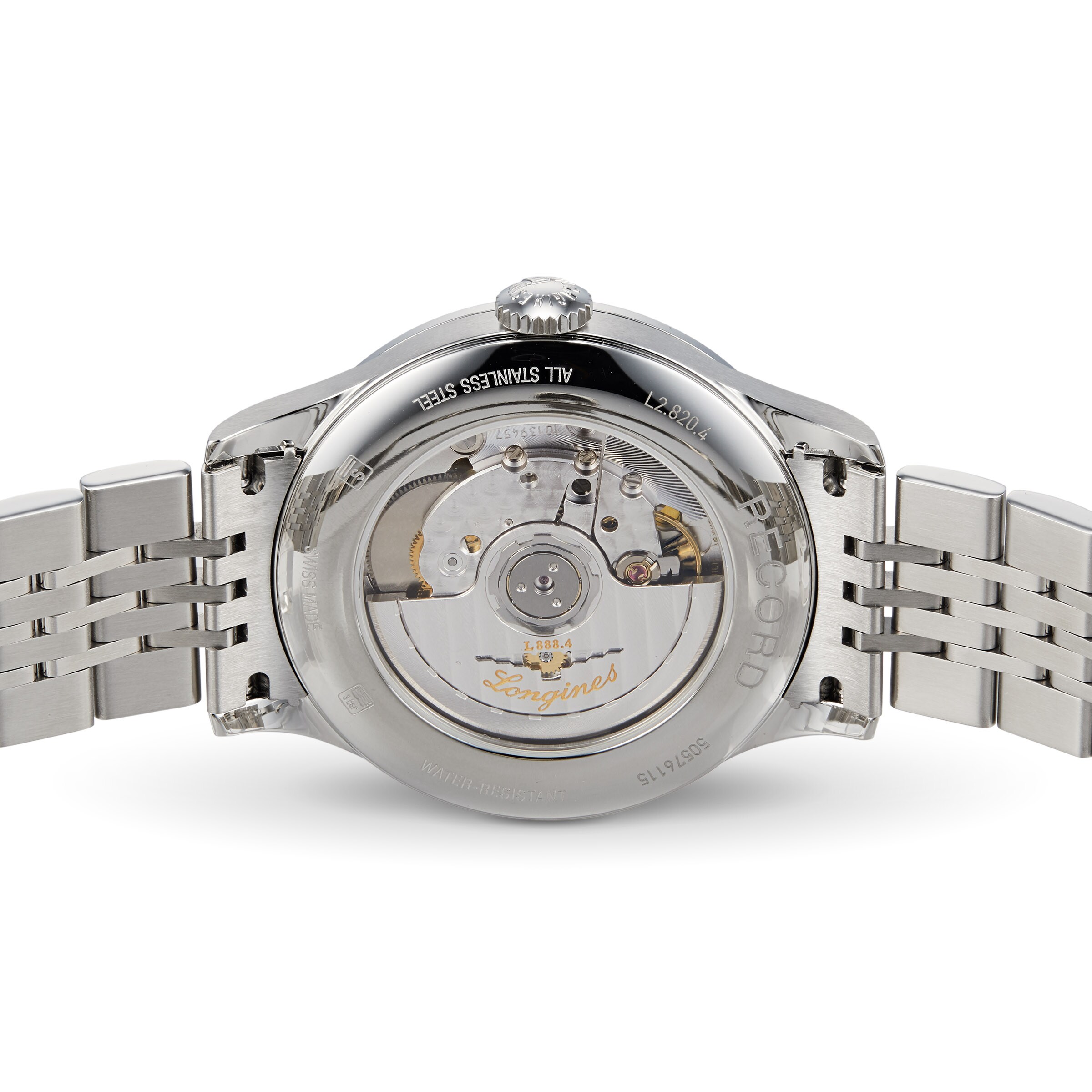 Replica Longines Record 38mm Automatic Chronometer Mens details L28204116