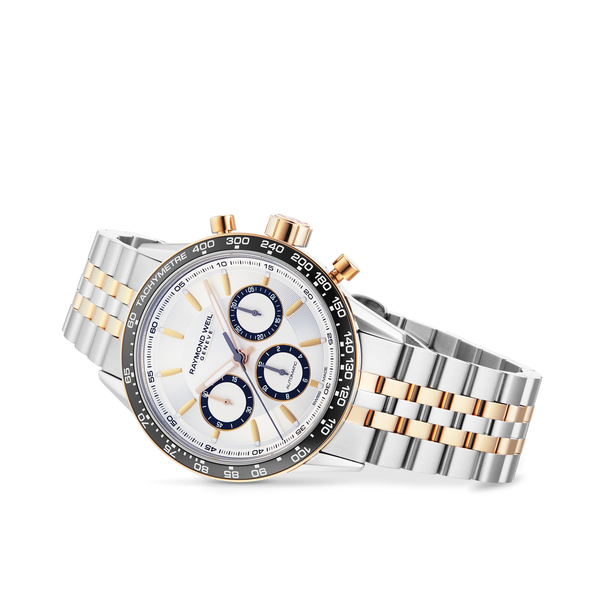 Replica Raymond Weil Freelancer 43.5mm Mens details Silver 7741-SP5-65021