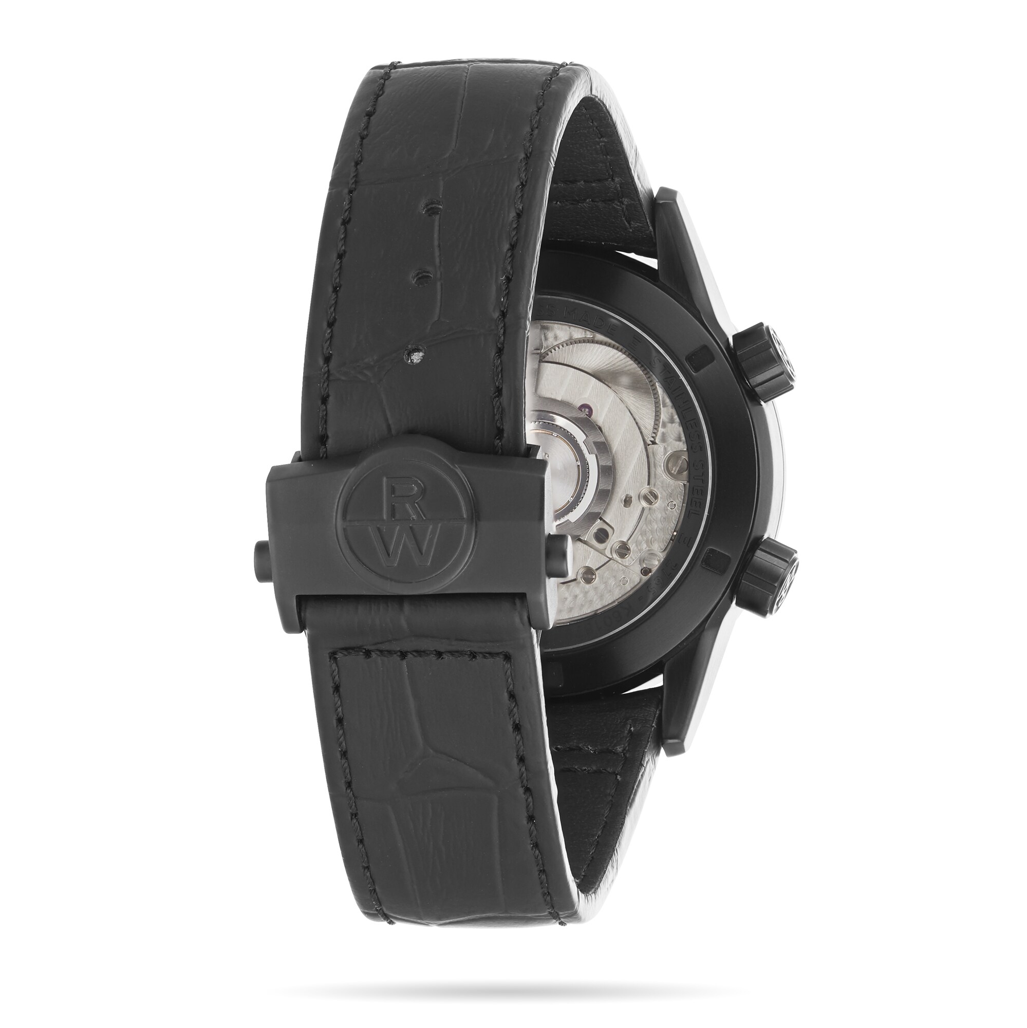 Replica Raymond Weil Freelancer 40.5mm Mens details Black 2765-BKC-20001