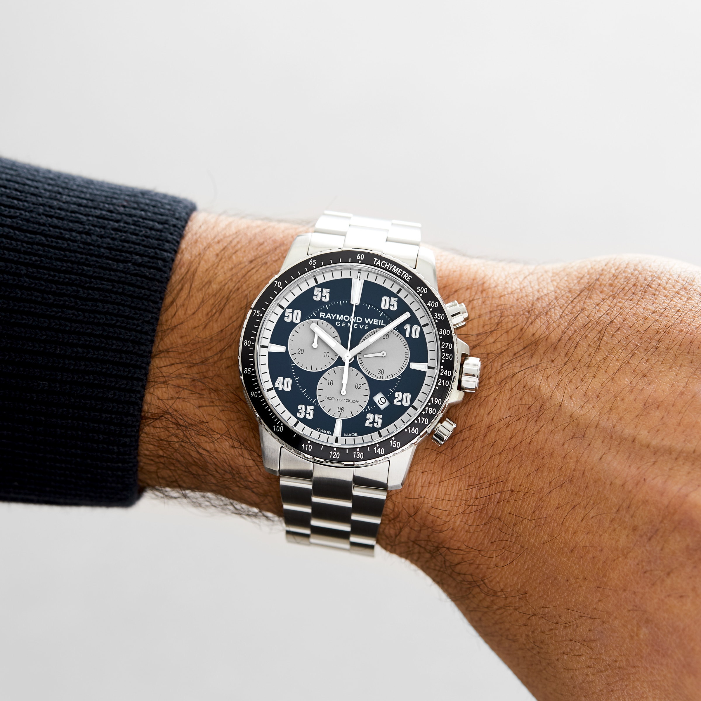 Replica Raymond Weil Tango 300 Chronograph 43mm - WOSG Exclusive 8570-ST2-05507