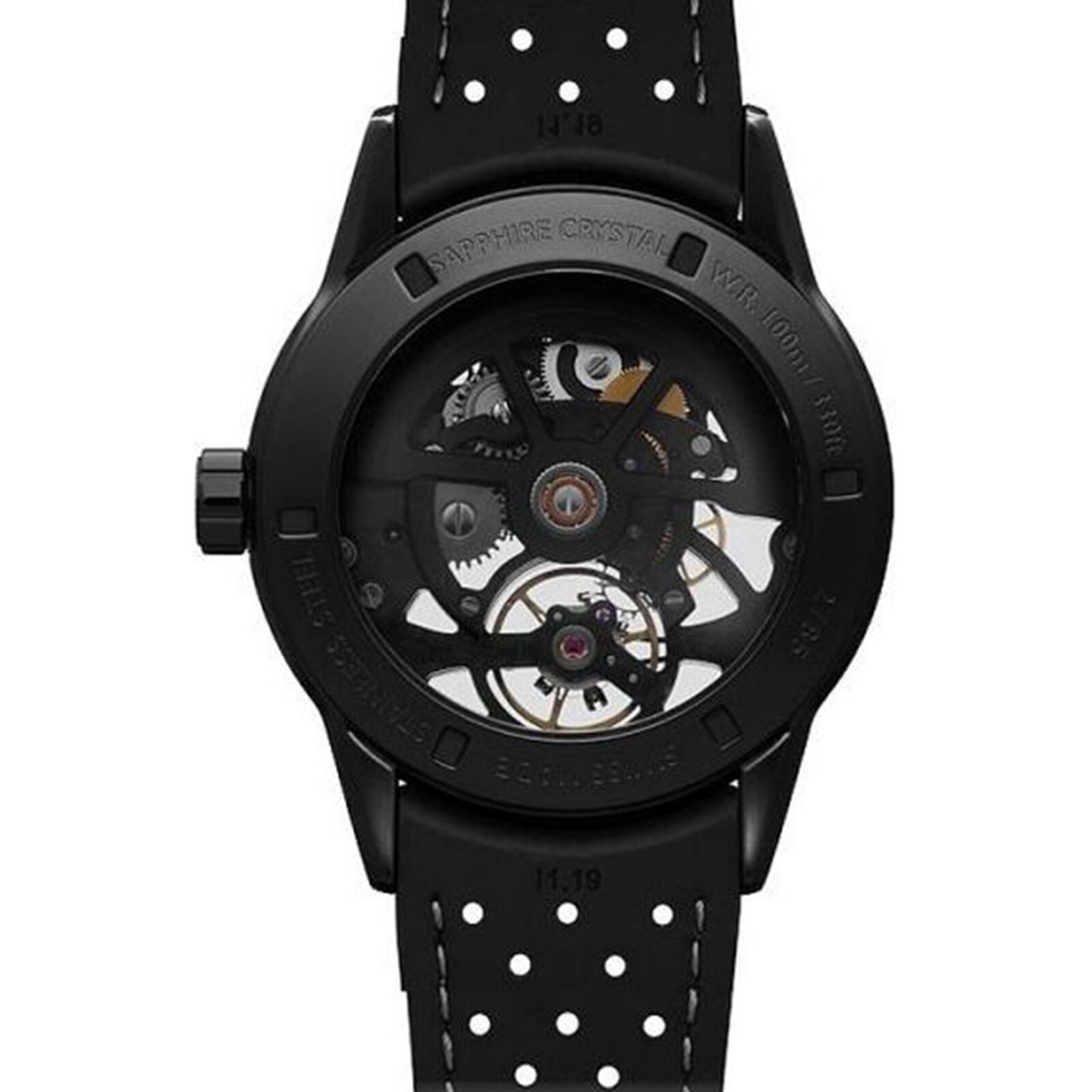Replica Raymond Weil Freelancer Skeleton 42mm Mens details 2785-BKR-20000