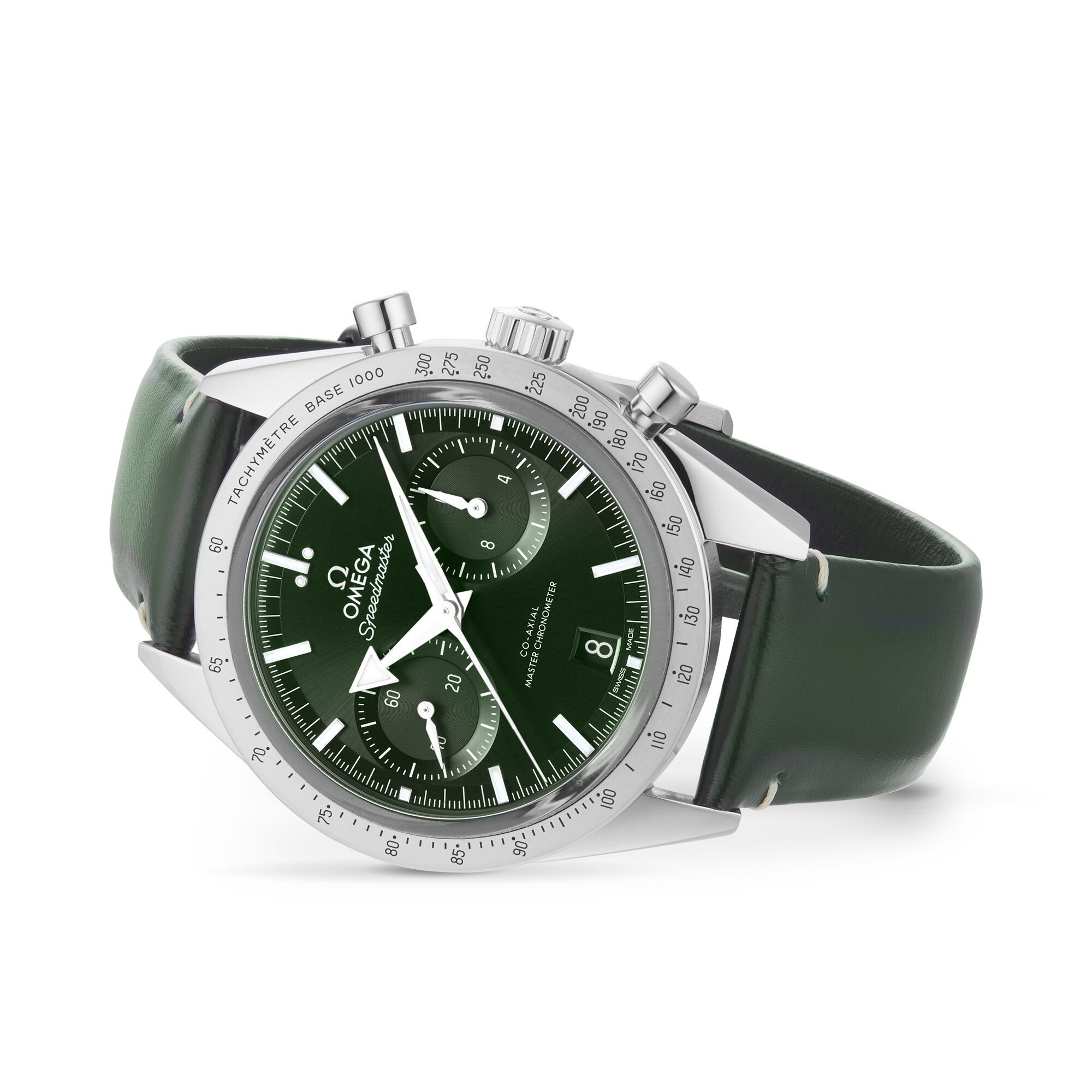 Replica Omega Speedmaster 57 Co-Axial Master Chronometer Chronograph 40.5mm Mens details Green O33212415110001 3 Replica Omega Speedmaster 57 Co-Axial Master Chronometer Chronograph 40.5mm Mens details Green O33212415110001