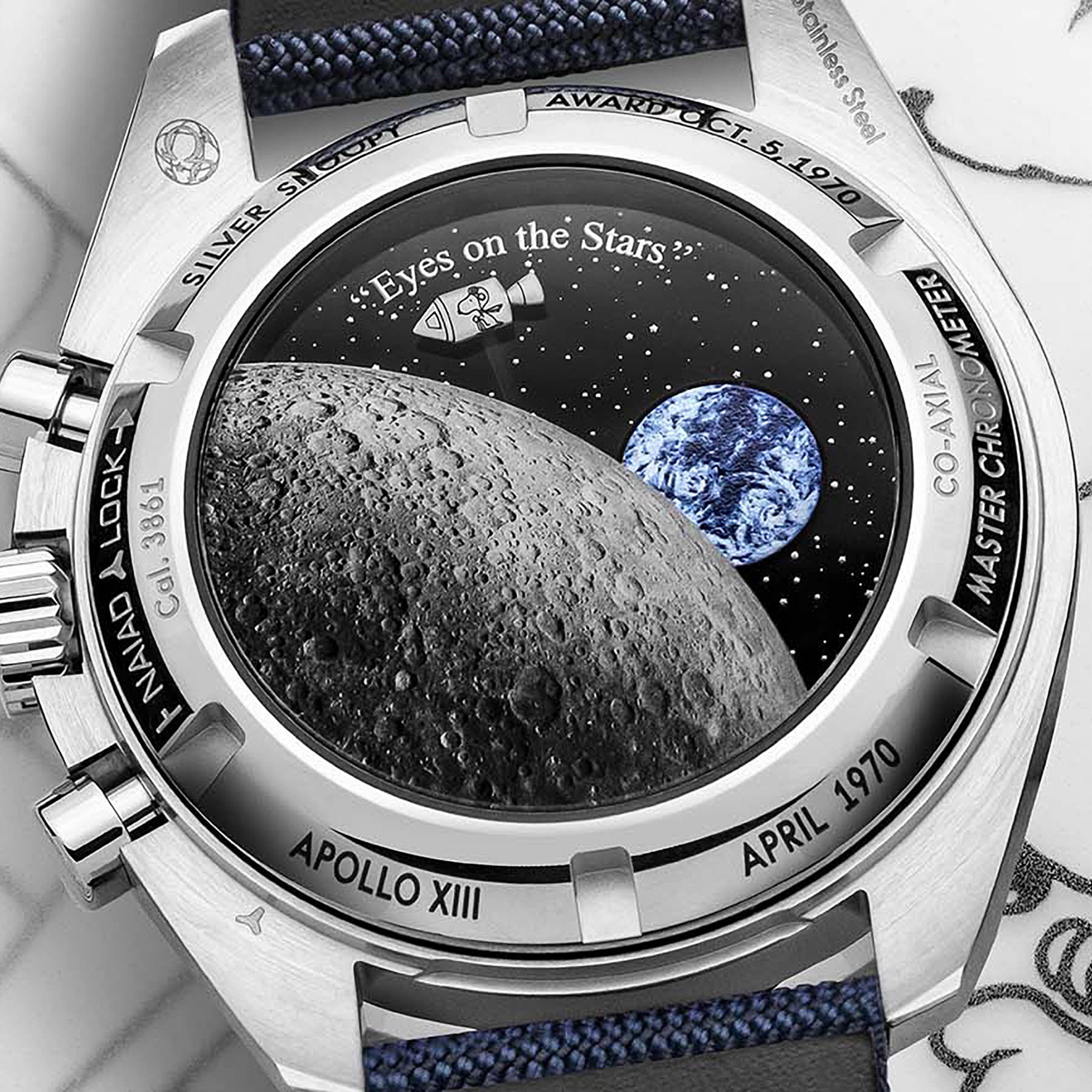 Replica Omega Speedmaster "Silver Snoopy Award" 50th Anniversary O31032425002001 3 Replica Omega Speedmaster "Silver Snoopy Award" 50th Anniversary O31032425002001