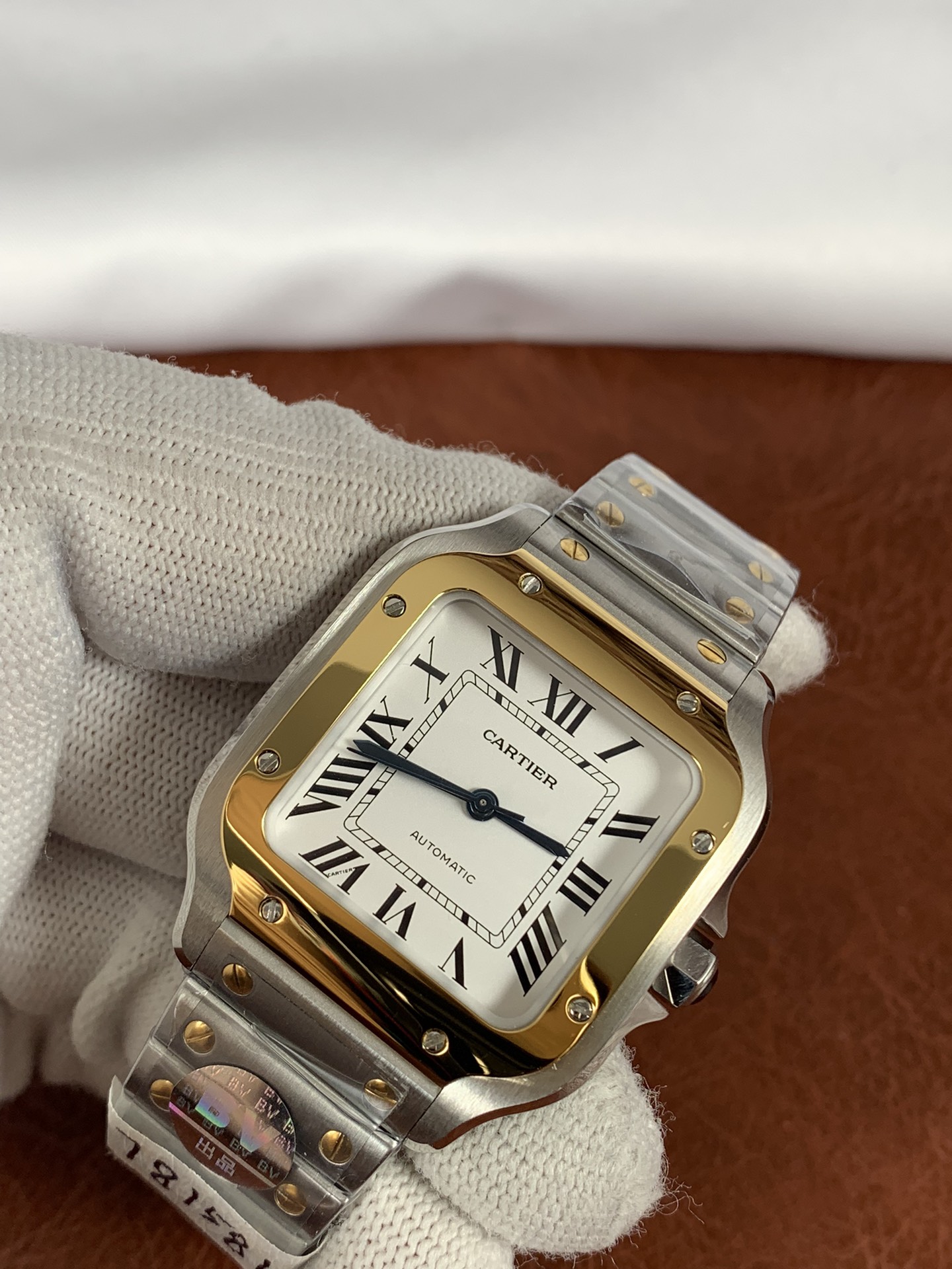 Replica Cartier Womens Santos De Cartier womens