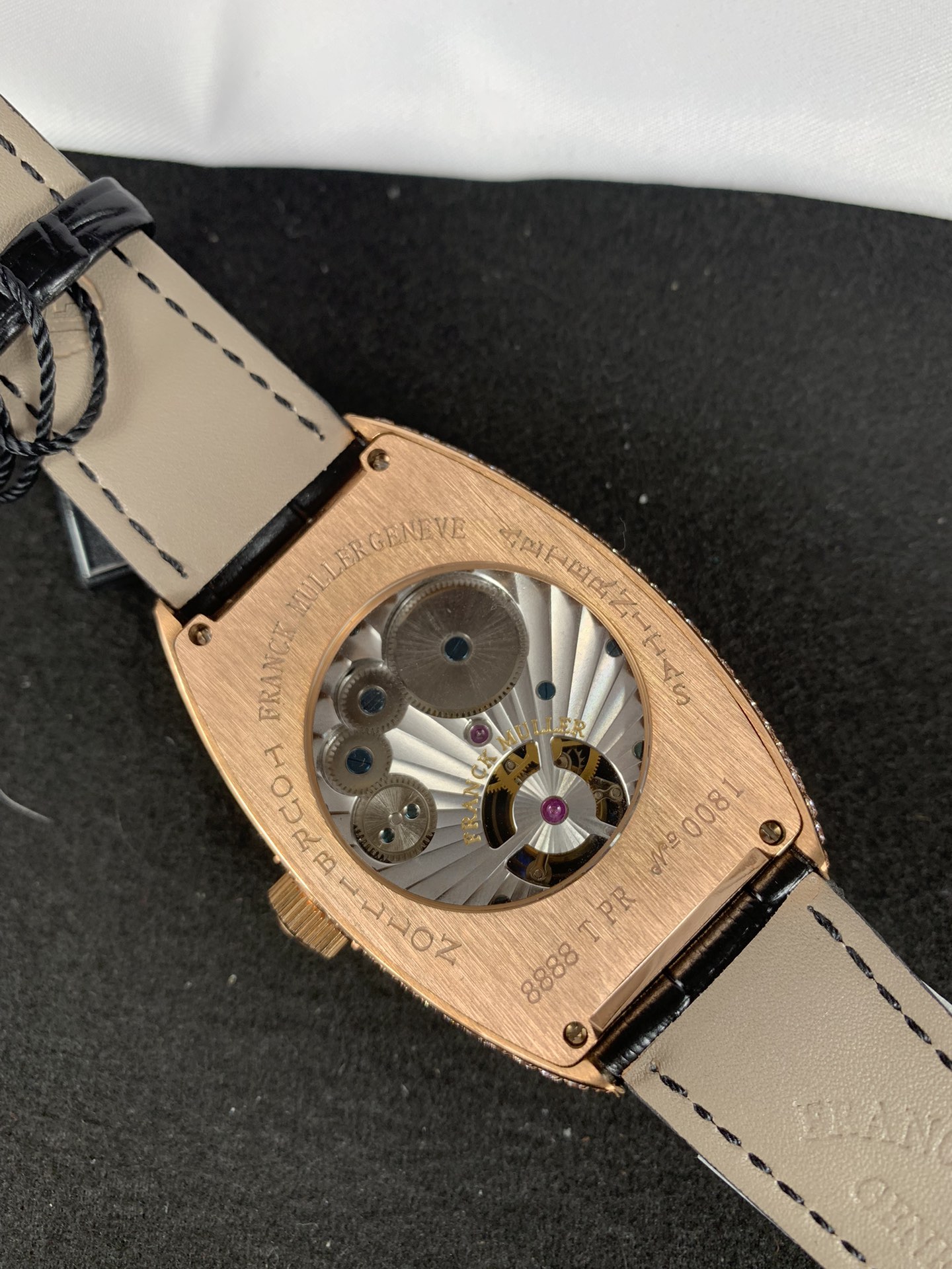 Replica Franck Muller Mens Cintree Curvex Imperial Tourbillon 8880