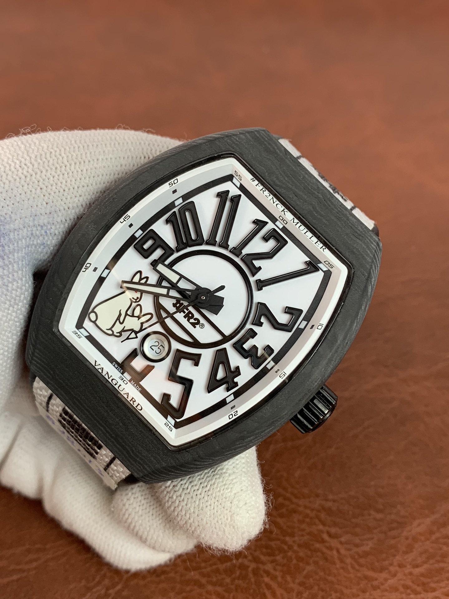 Replica Franck Muller Mens Vanguard l V 41 SC DT FR2 GFGRNR