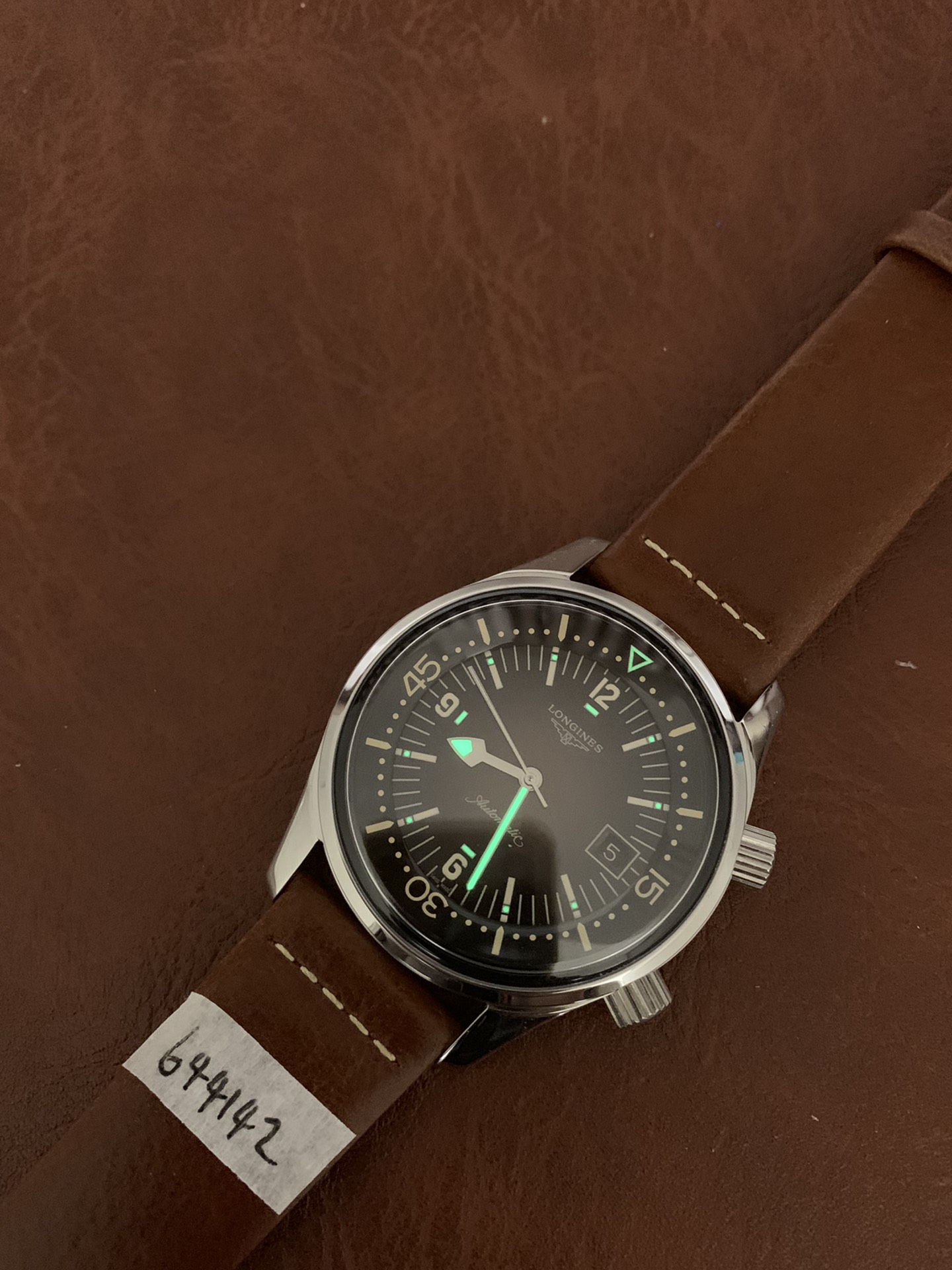 Replica Longines Men Legend Diver Watch L3.774.4.60.2 4 Replica Longines Men Legend Diver Watch L3.774.4.60.2