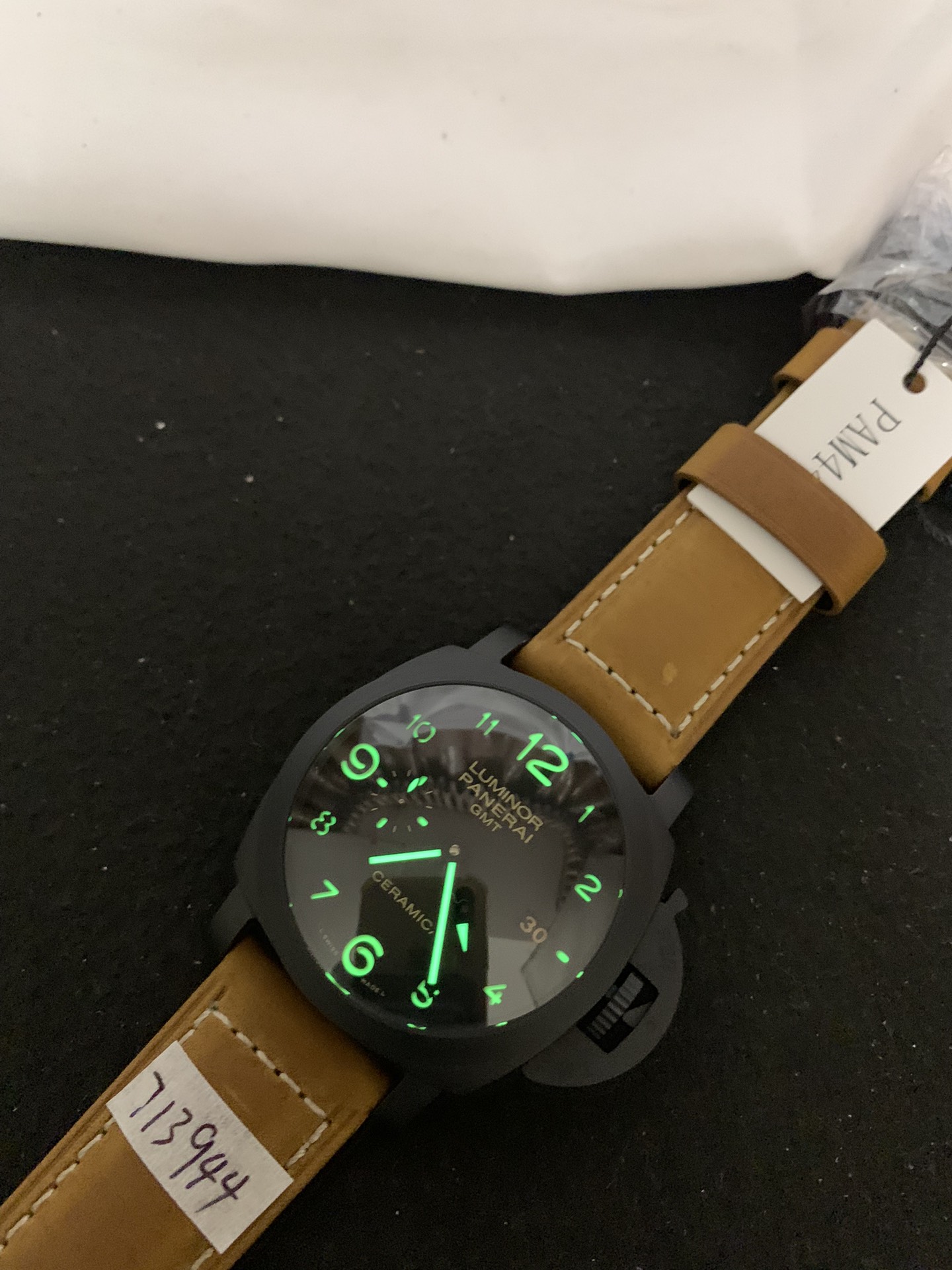 Replica Panerai Men Luminor GMT 1950 PAM144 4 Replica Panerai Men Luminor GMT 1950 PAM144