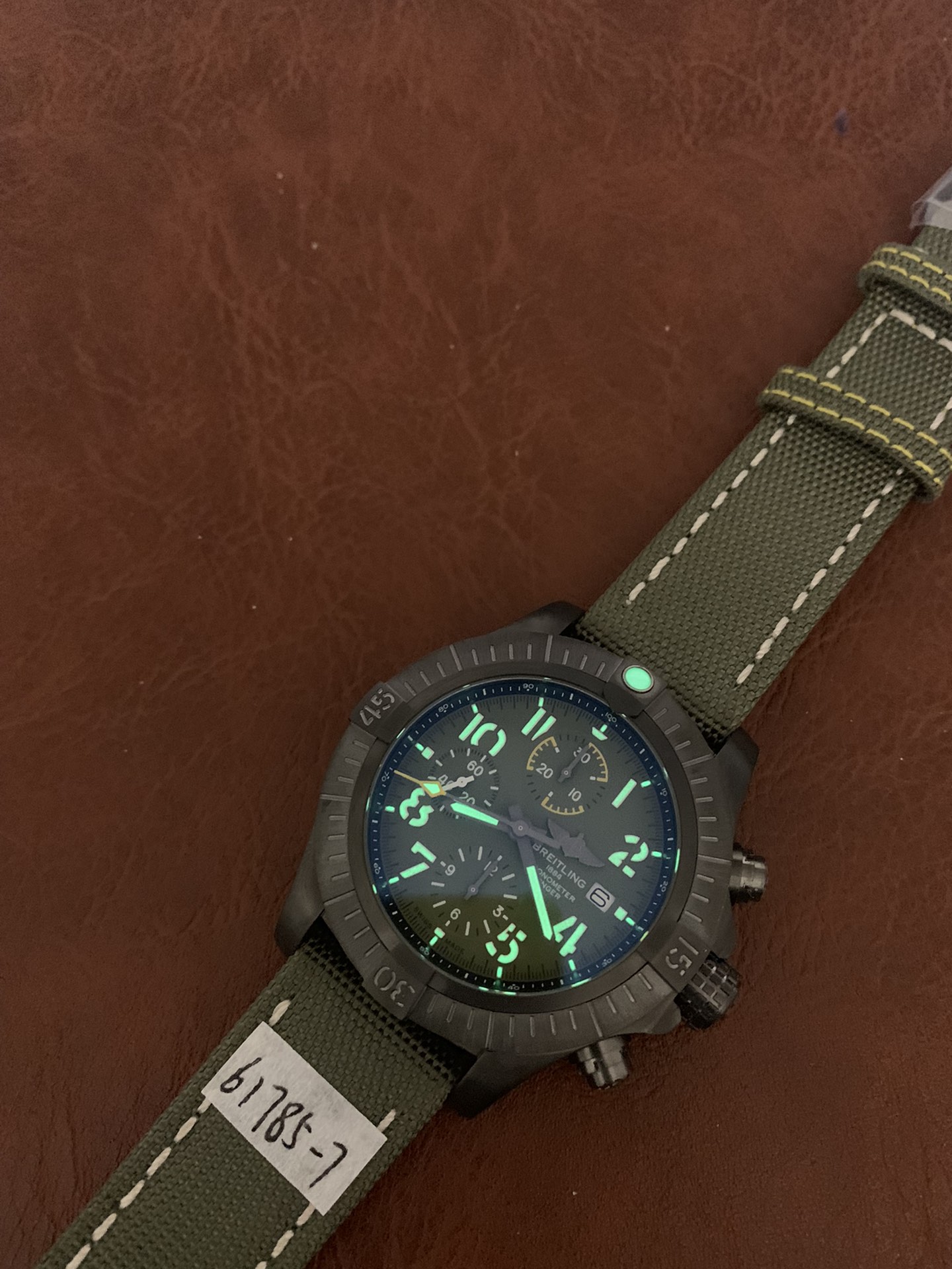 Replica Breitling Men Avenger GMT 45 Night Mission V323952A1L1X1