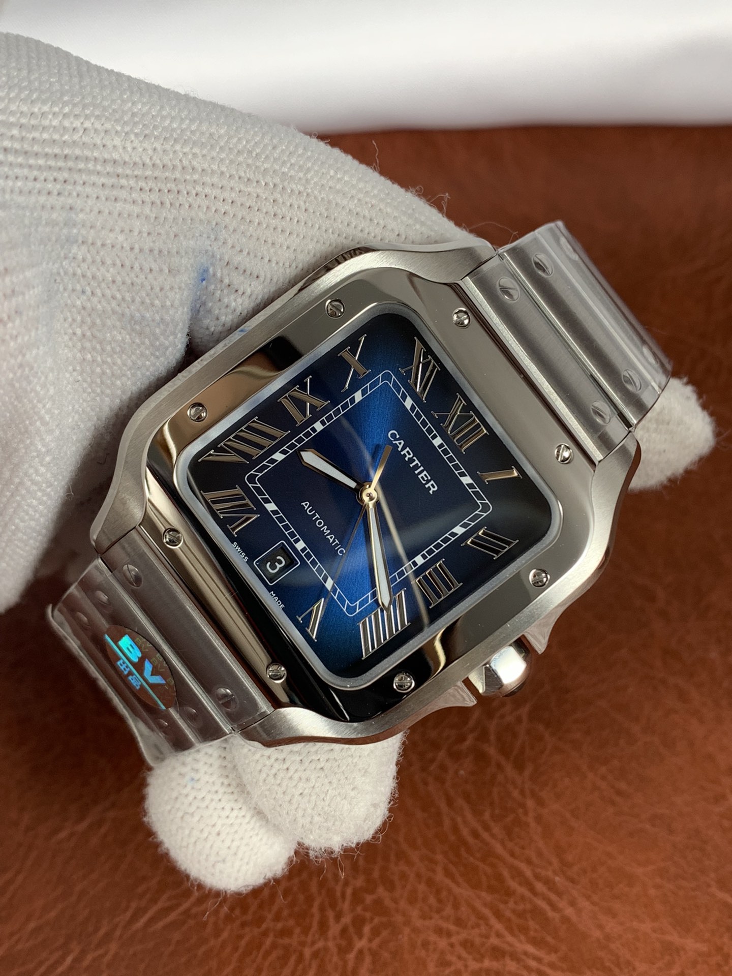 Replica Cartier Men Santos De Cartier Mens XL WSSA0030
