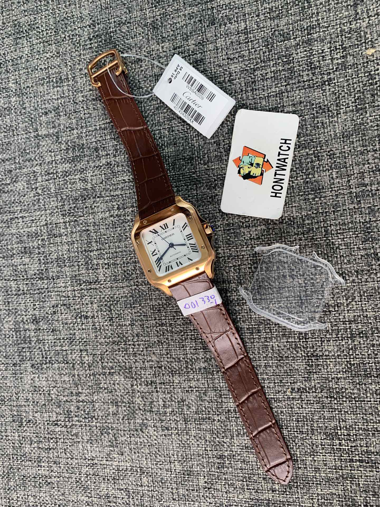 Replica Cartier Mens Santos De Cartier WGSA0012