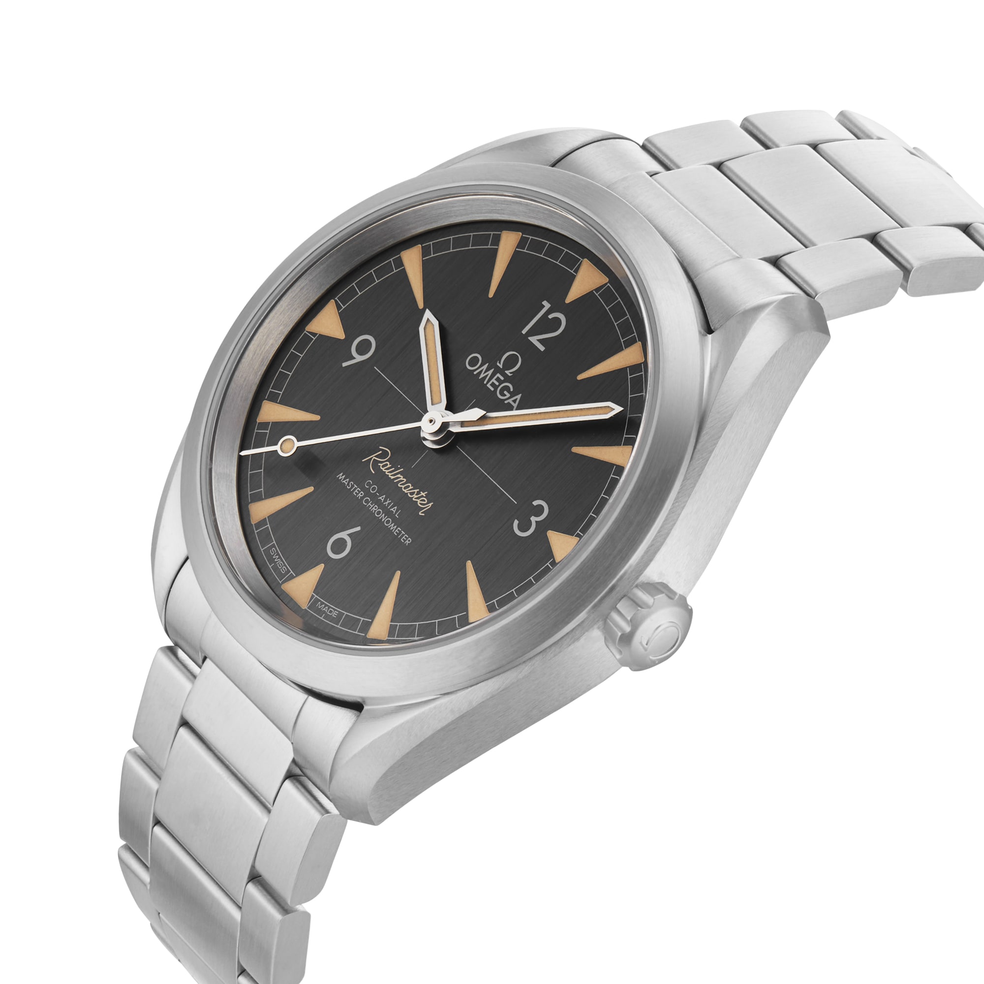 Replica Omega Seamaster Railmaster Mens 40mm Co-Axial Master Chronometer Bracelet details O22010402001001 4 Replica Omega Seamaster Railmaster Mens 40mm Co-Axial Master Chronometer Bracelet details O22010402001001