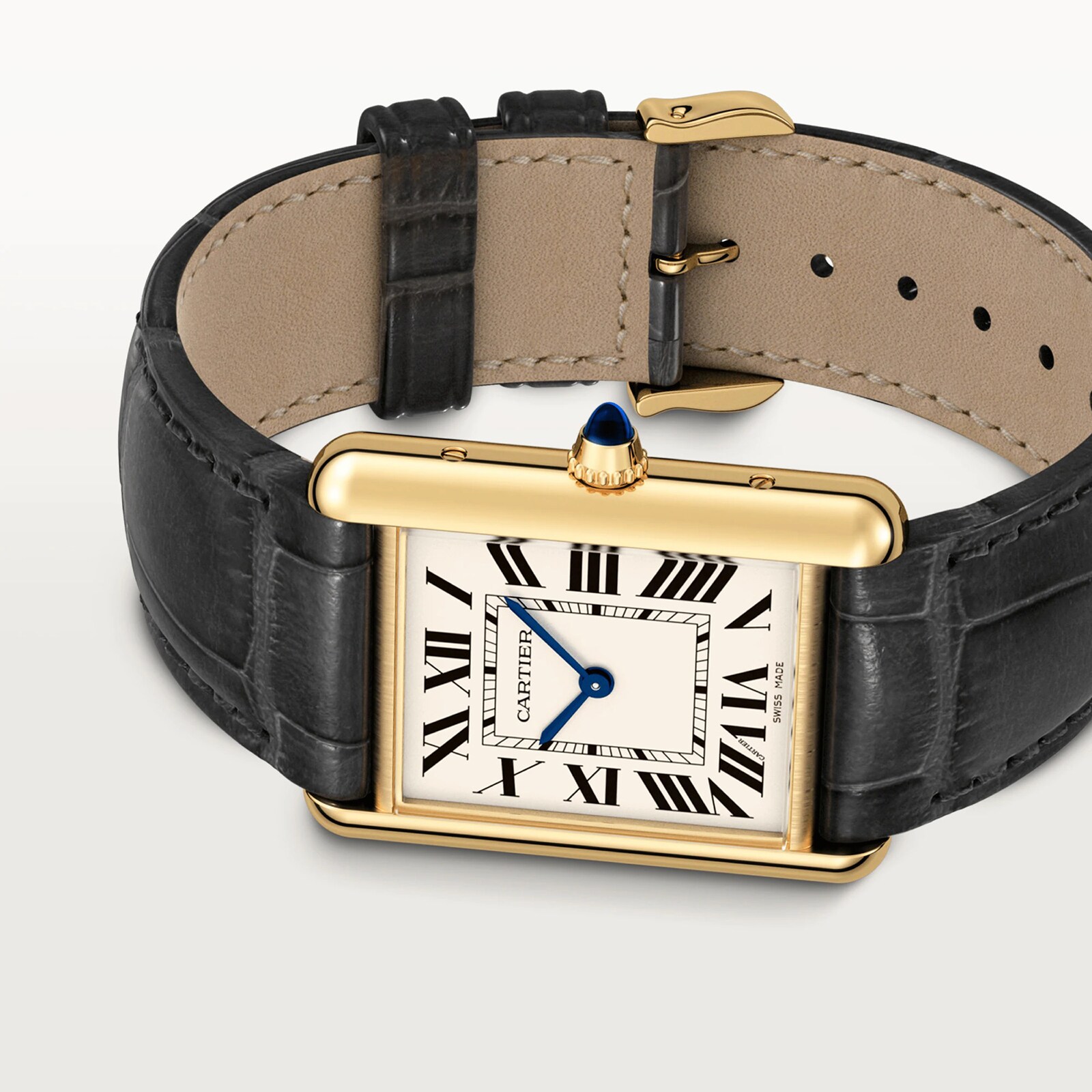 Replica Cartier Tank Louis Cartier details Large Model Quartz Movement Yellow Gold WGTA0067 4 Replica Cartier Tank Louis Cartier details Large Model Quartz Movement Yellow Gold WGTA0067