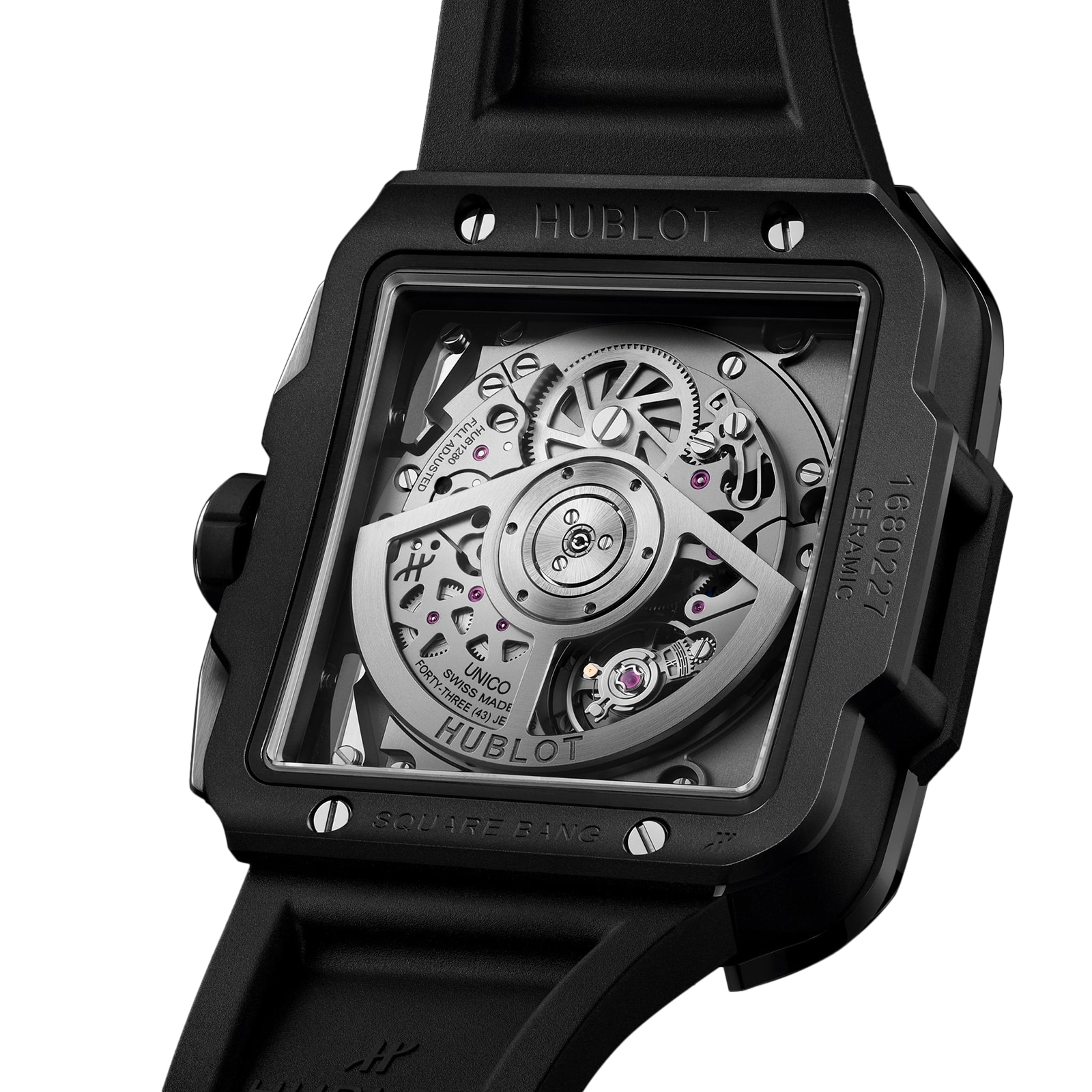 Replica Hublot Square Bang Unico Black Magic 42mm 821.CI.0170.RX 4 Replica Hublot Square Bang Unico Black Magic 42mm 821.CI.0170.RX