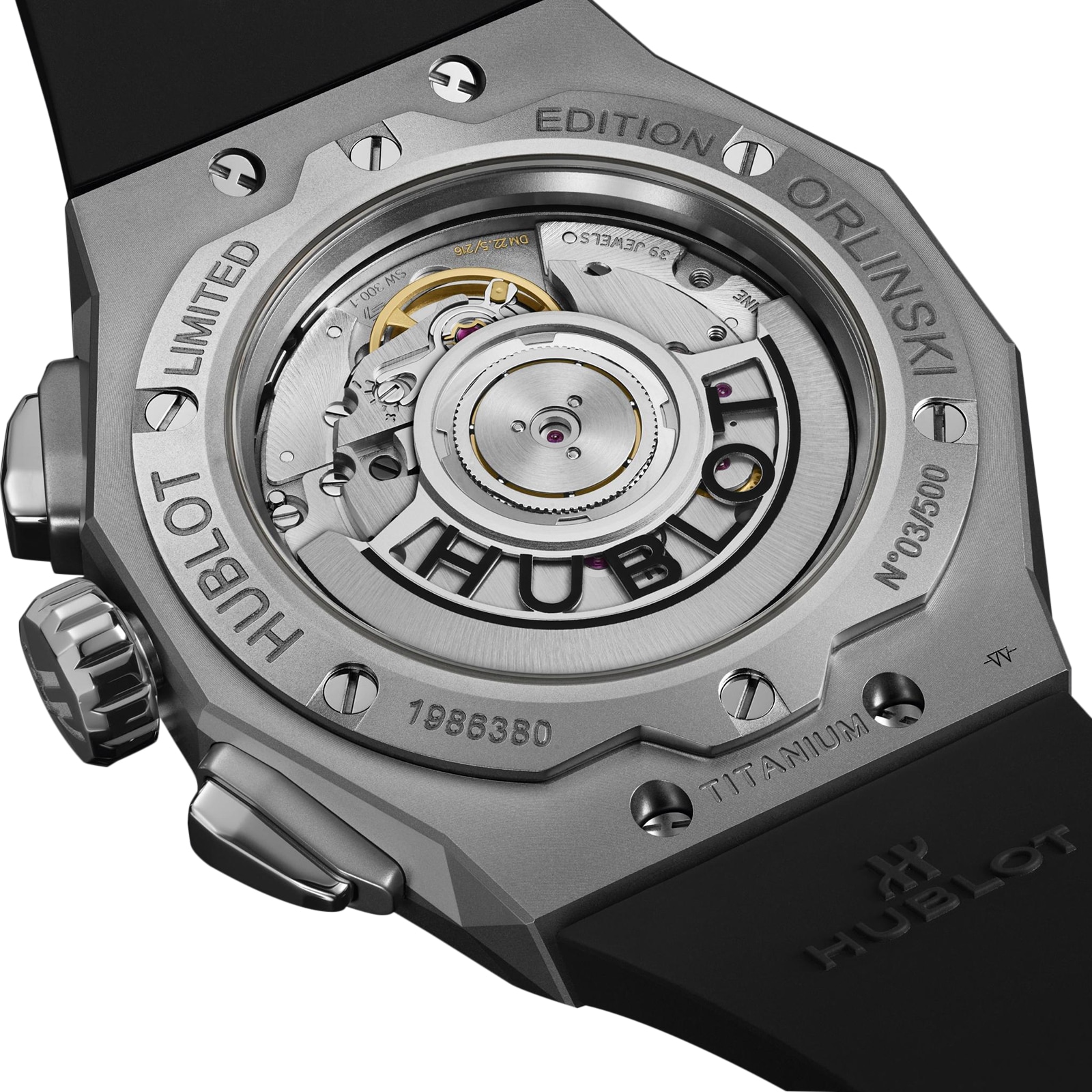 Replica Hublot Classic Fusion Chronograph Orlinski Titanium 41mm 549.NI.1270.RX.ORL23