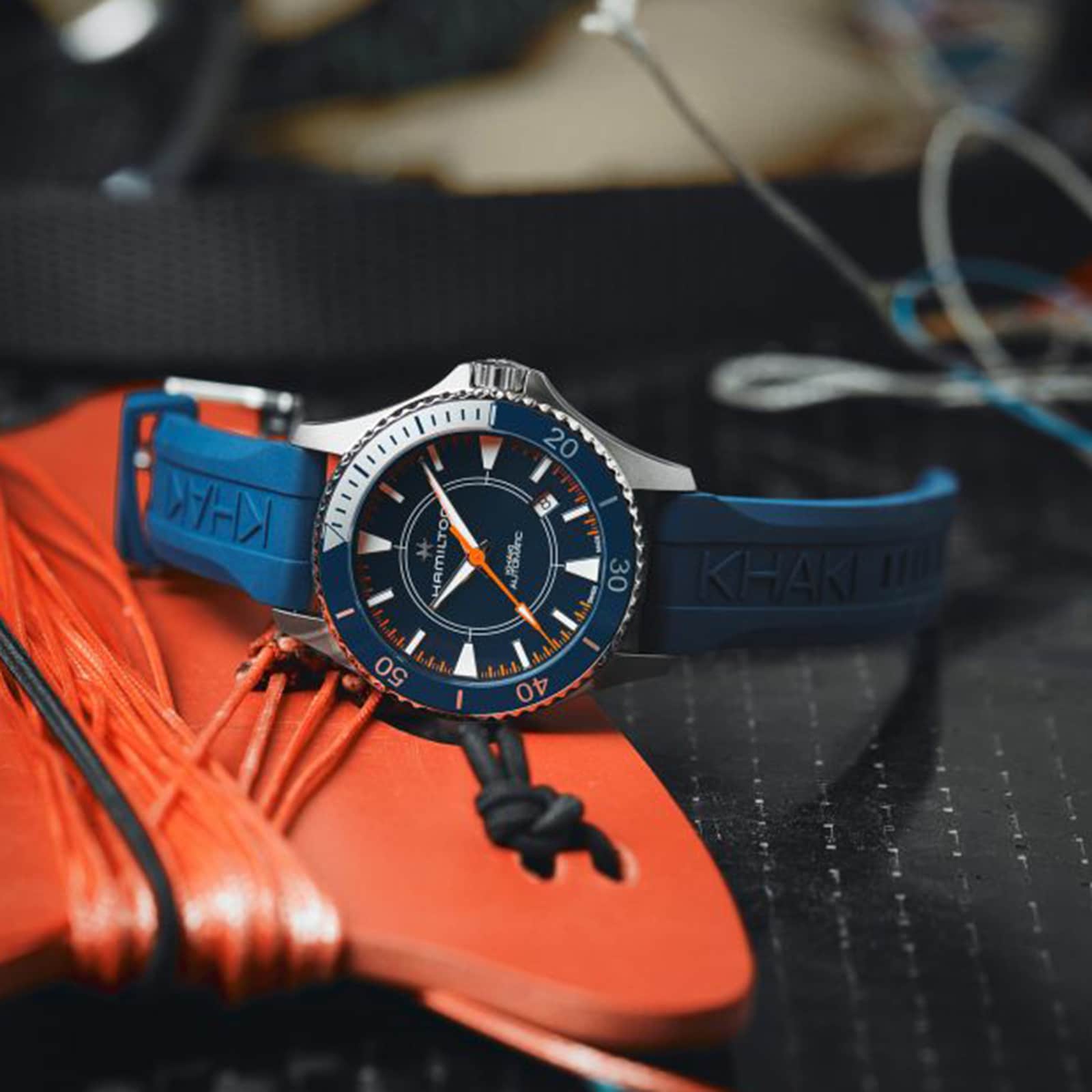 Replica Hamilton Khaki Navy Scuba Syroco 40mm Mens details - Special Edition H82385340 4 Replica Hamilton Khaki Navy Scuba Syroco 40mm Mens details - Special Edition H82385340