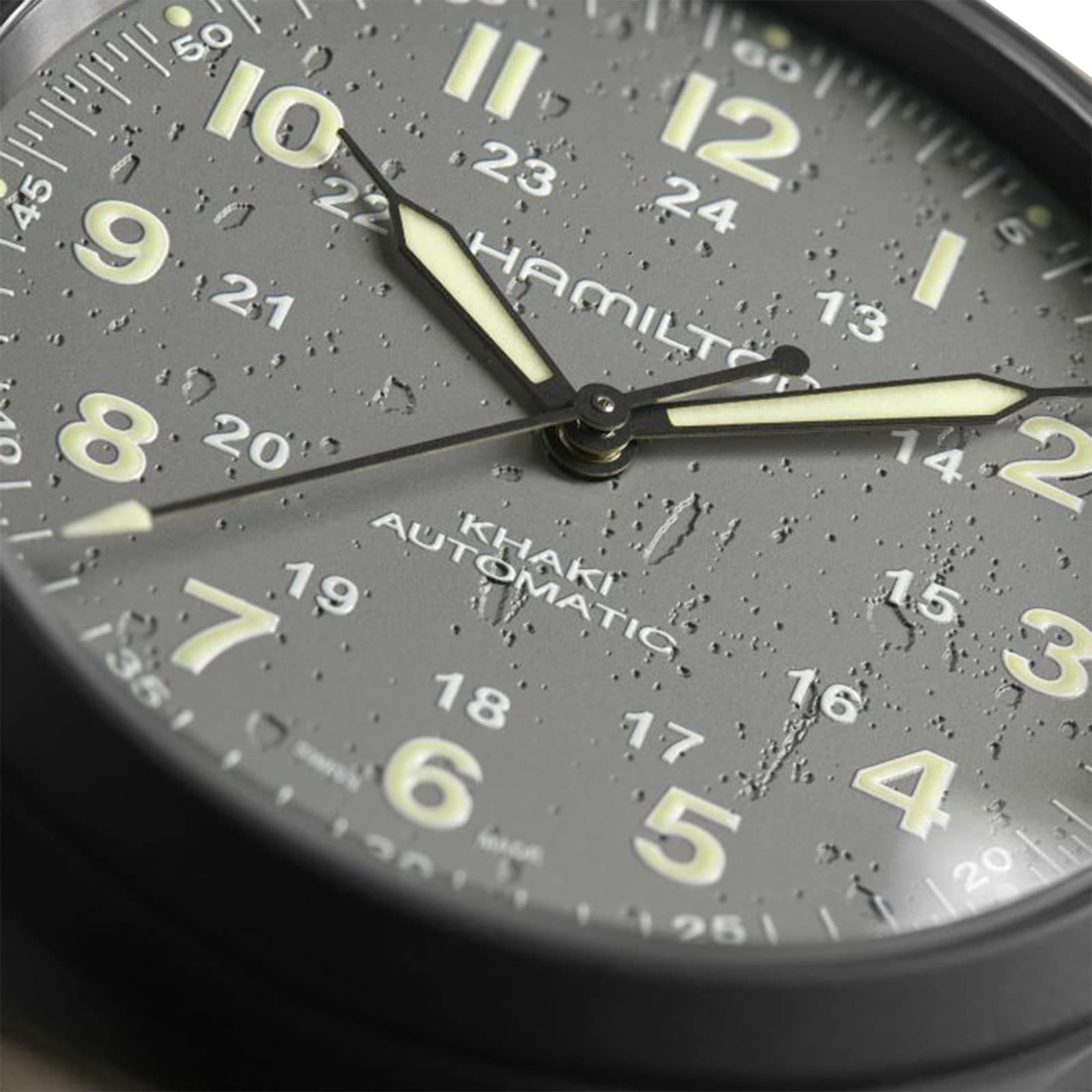 Replica Hamilton Khaki Field Titanium Grey dial Grey Strap 38mm H70215880